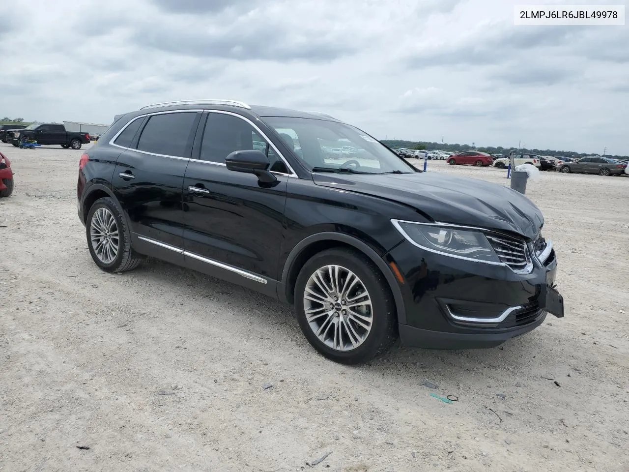 2018 Lincoln Mkx Reserve VIN: 2LMPJ6LR6JBL49978 Lot: 51108074