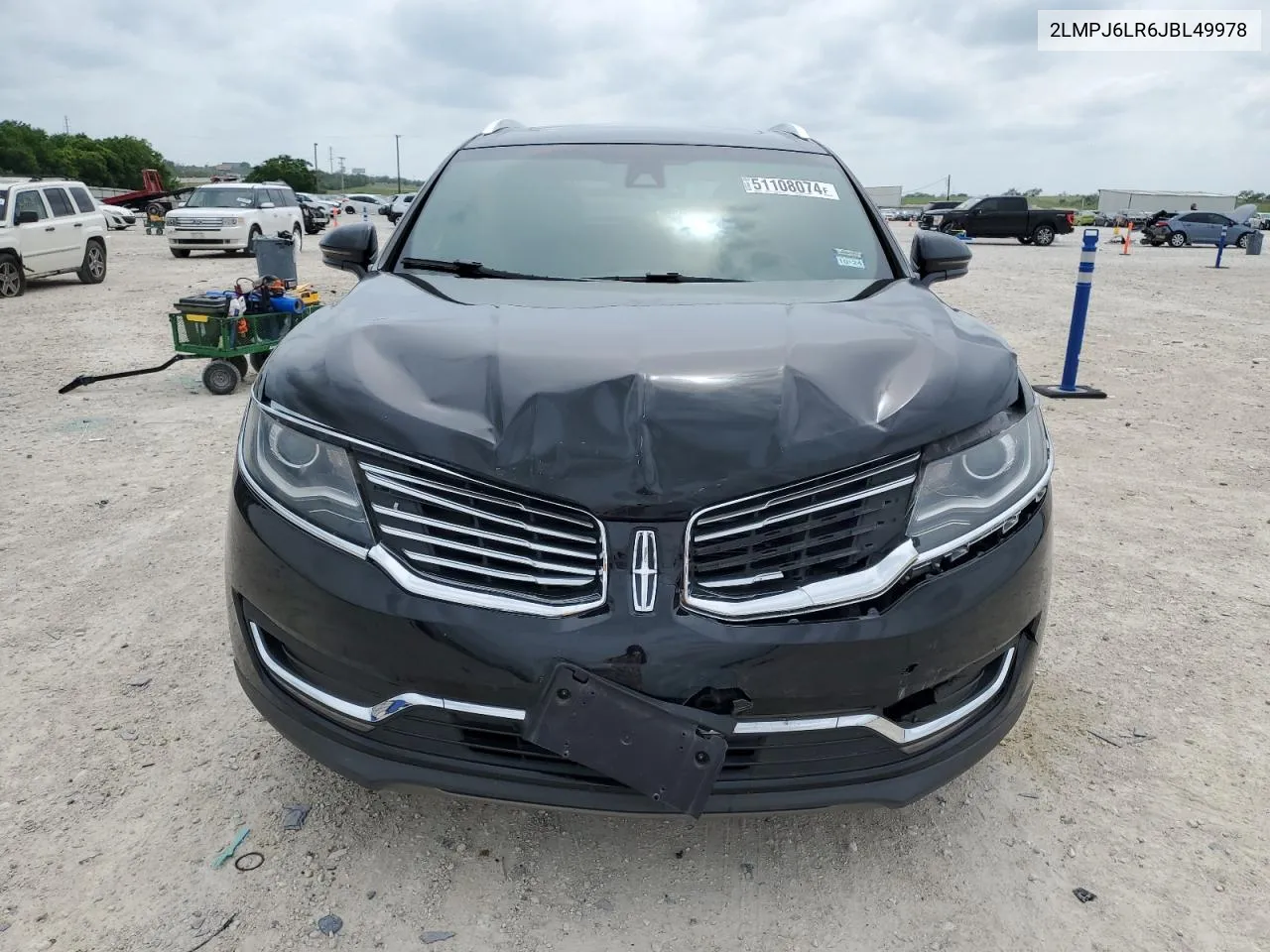 2LMPJ6LR6JBL49978 2018 Lincoln Mkx Reserve