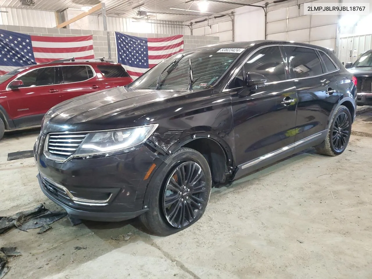 2LMPJ8LR9JBL18767 2018 Lincoln Mkx Reserve