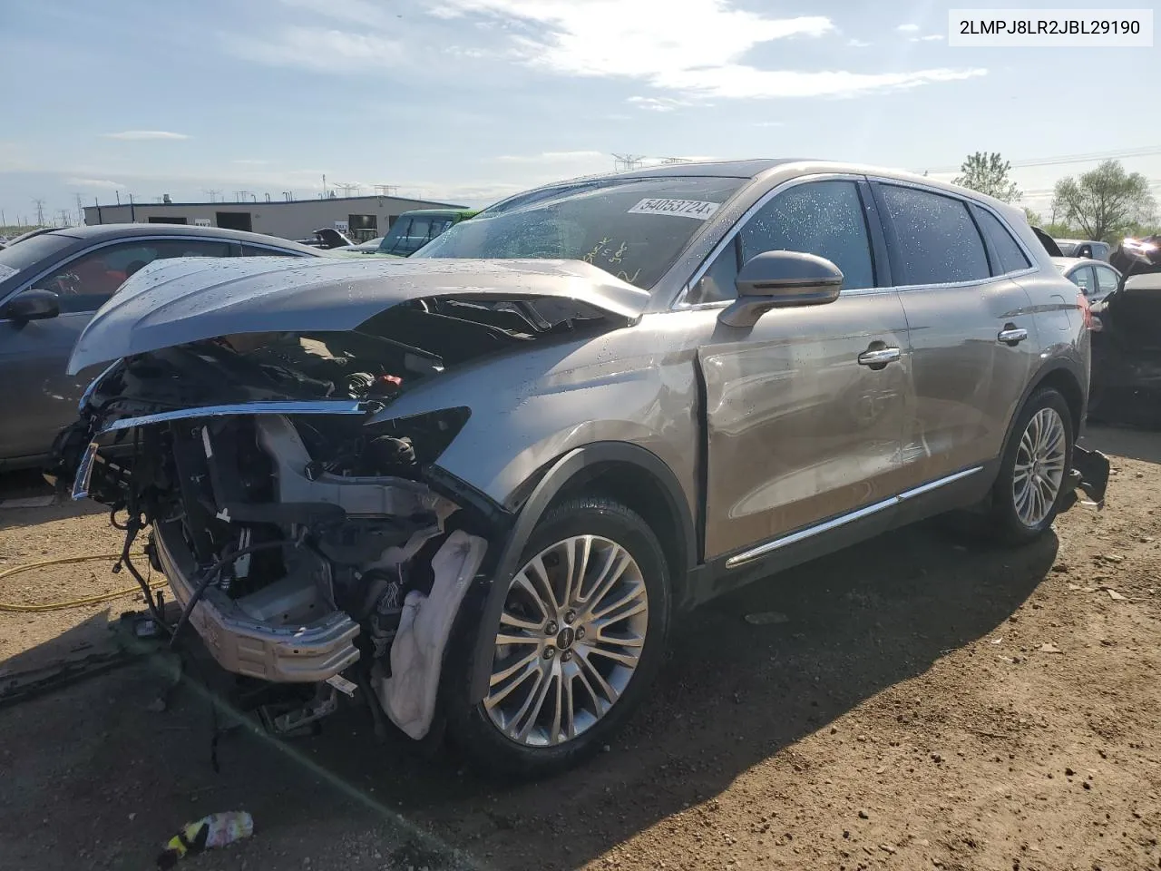 2LMPJ8LR2JBL29190 2018 Lincoln Mkx Reserve