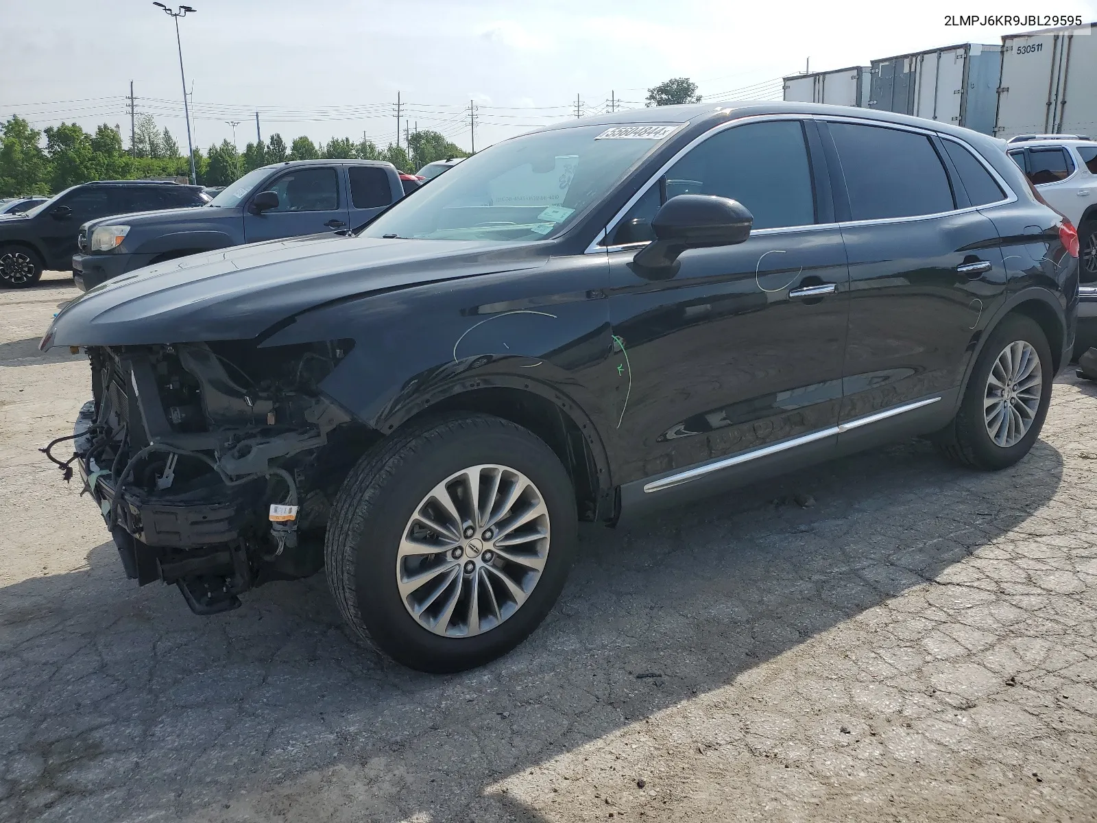 2LMPJ6KR9JBL29595 2018 Lincoln Mkx Select