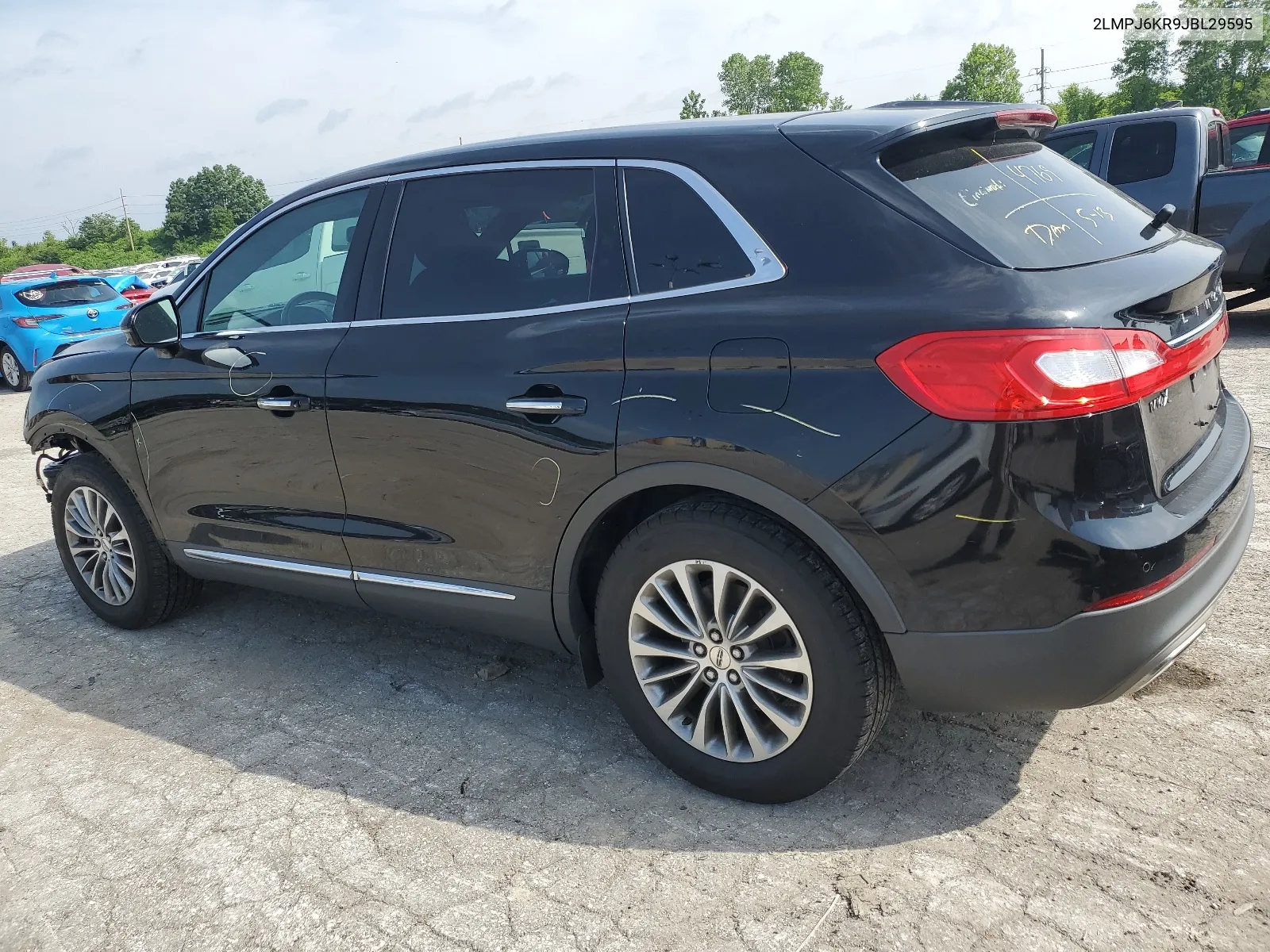 2018 Lincoln Mkx Select VIN: 2LMPJ6KR9JBL29595 Lot: 55604844