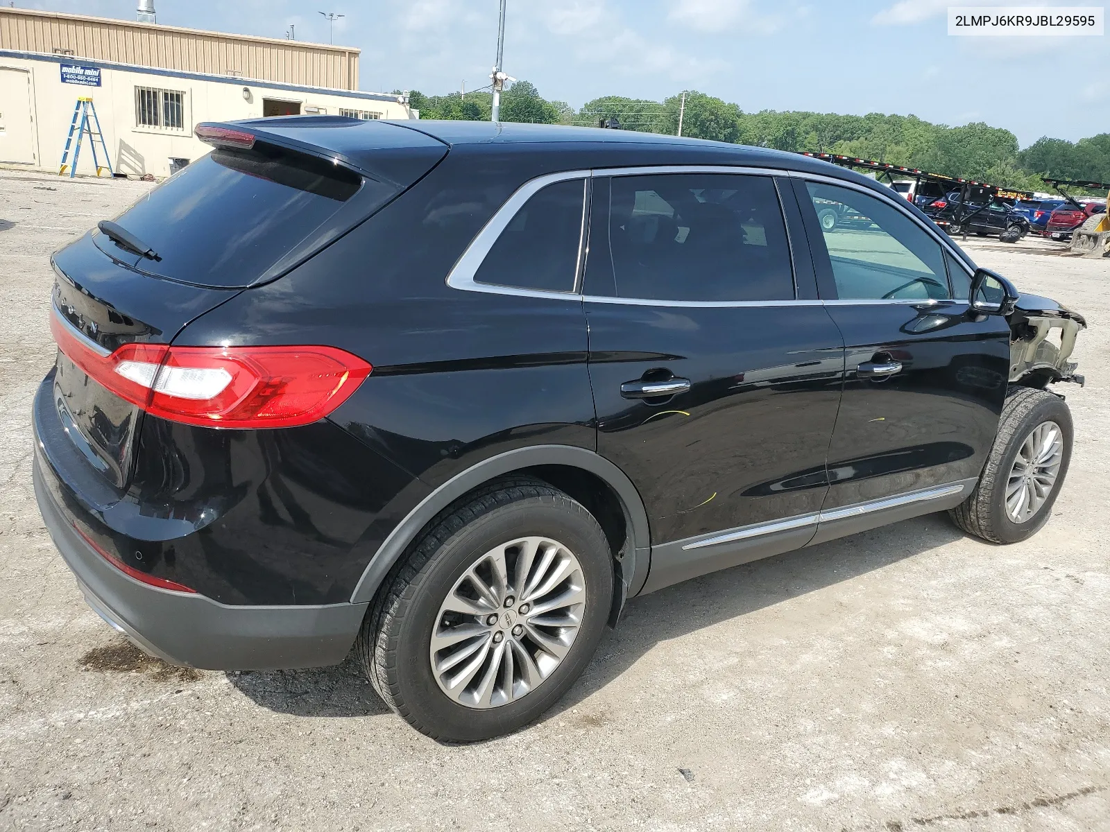 2018 Lincoln Mkx Select VIN: 2LMPJ6KR9JBL29595 Lot: 55604844