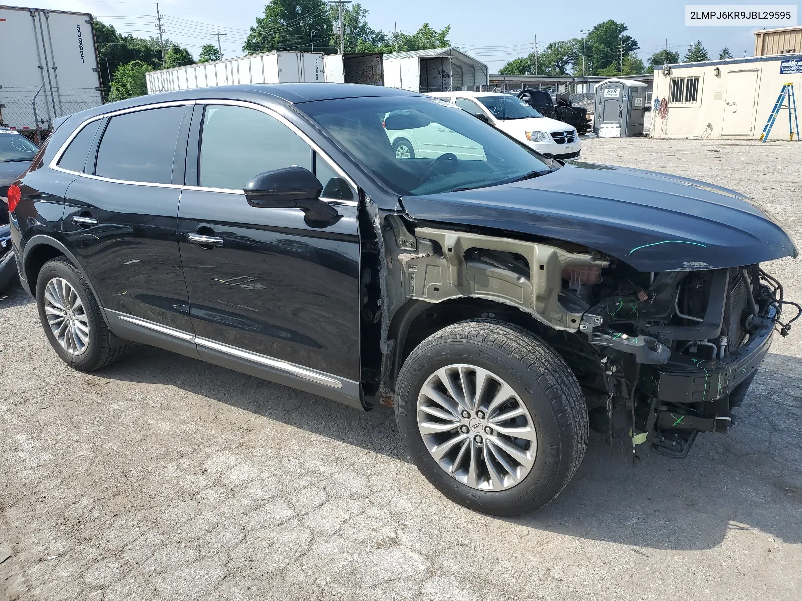 2018 Lincoln Mkx Select VIN: 2LMPJ6KR9JBL29595 Lot: 55604844