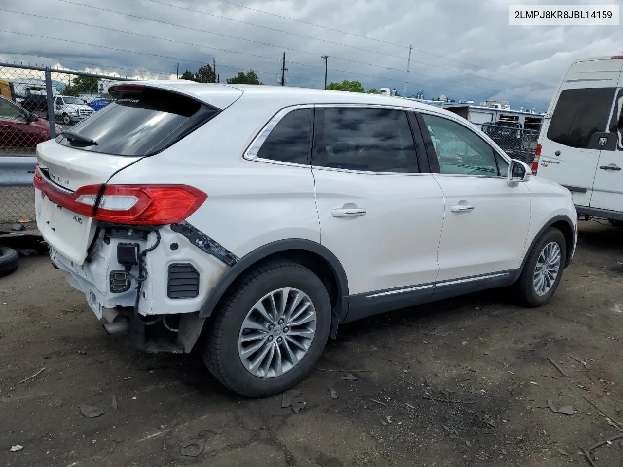 2018 Lincoln Mkx Select VIN: 2LMPJ8KR8JBL14159 Lot: 55693984