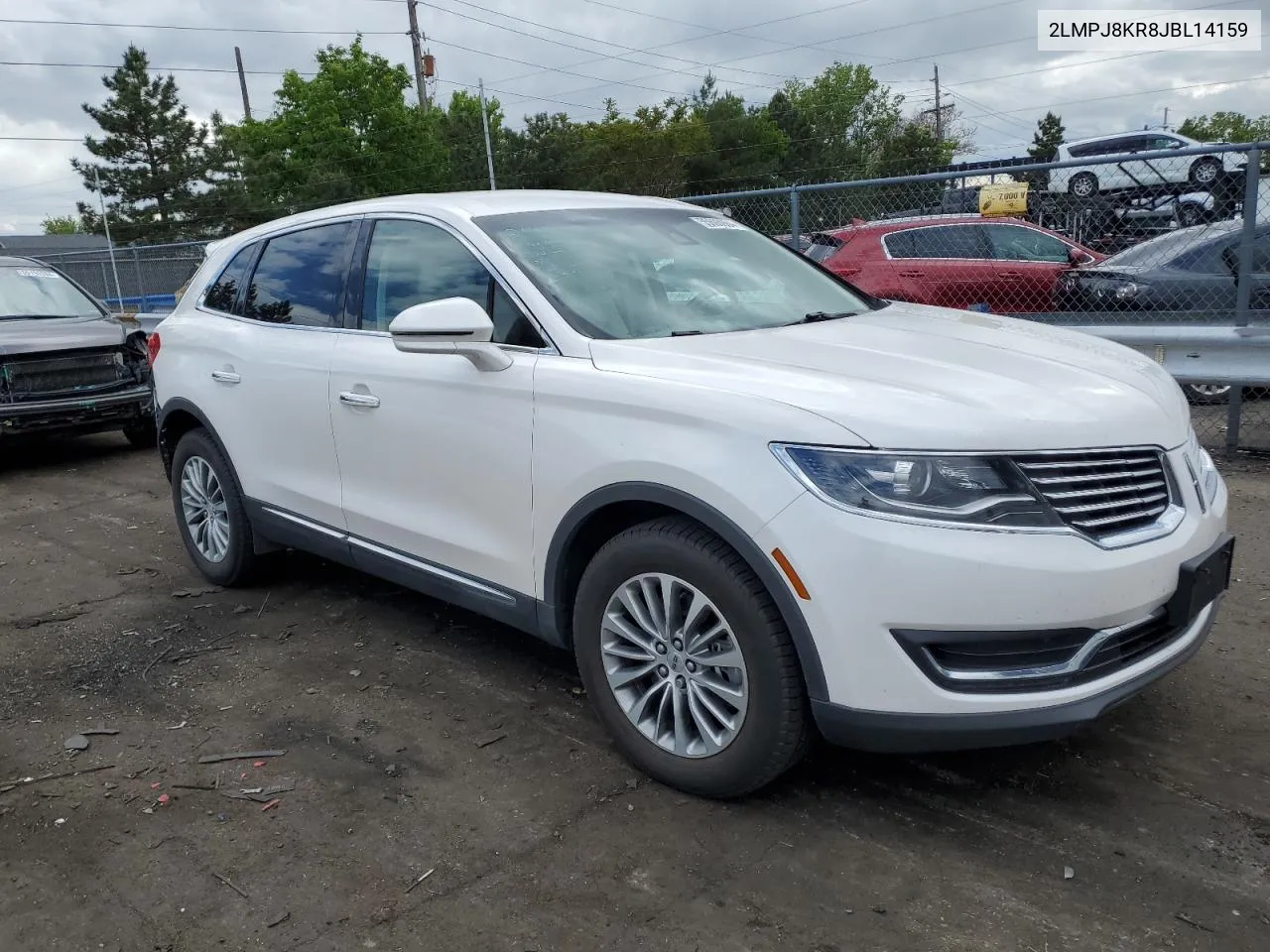 2018 Lincoln Mkx Select VIN: 2LMPJ8KR8JBL14159 Lot: 55693984