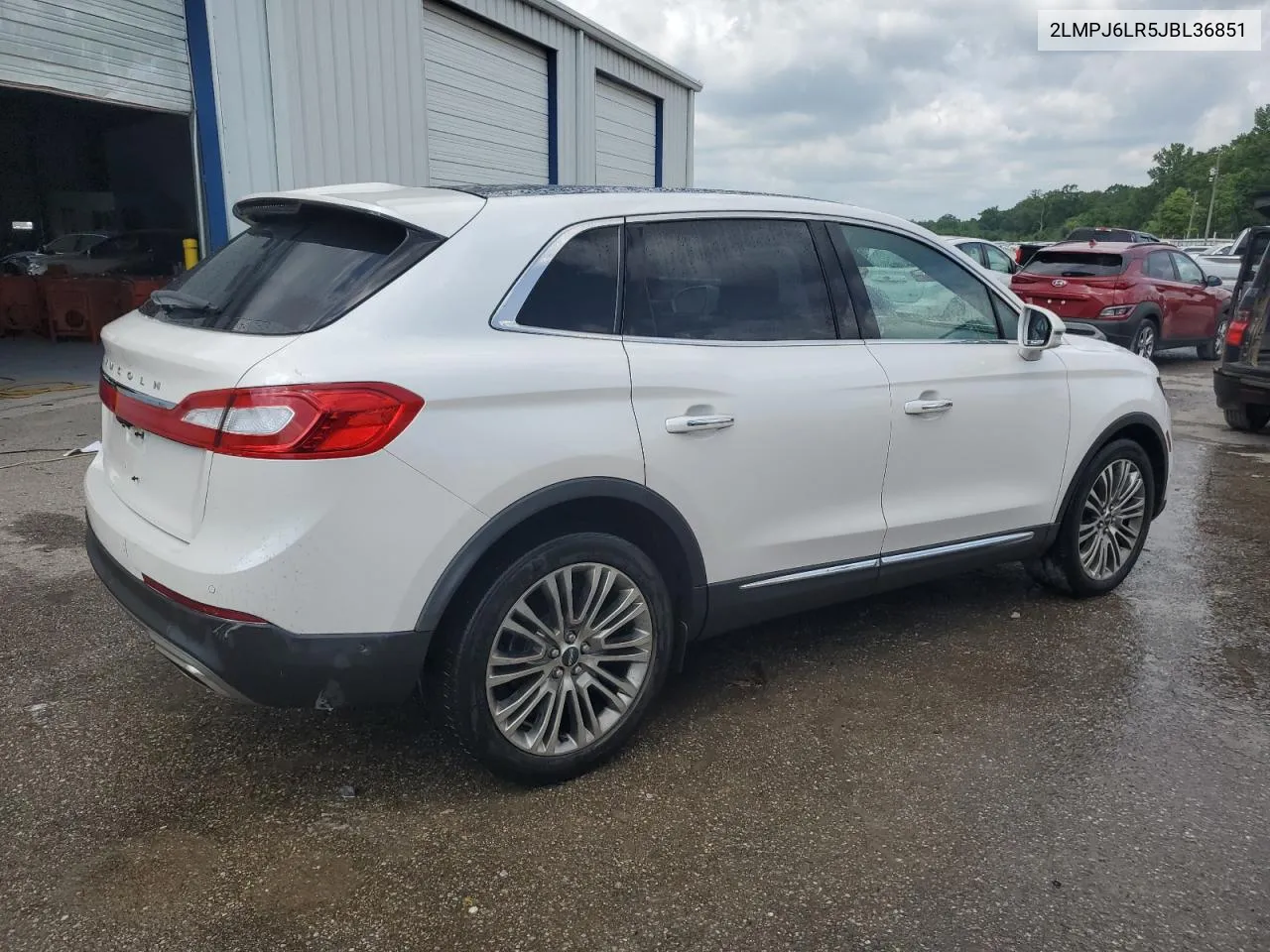 2018 Lincoln Mkx Reserve VIN: 2LMPJ6LR5JBL36851 Lot: 55918674