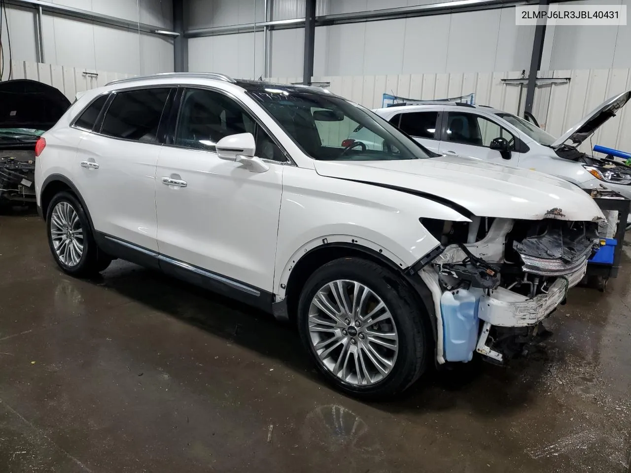 2LMPJ6LR3JBL40431 2018 Lincoln Mkx Reserve