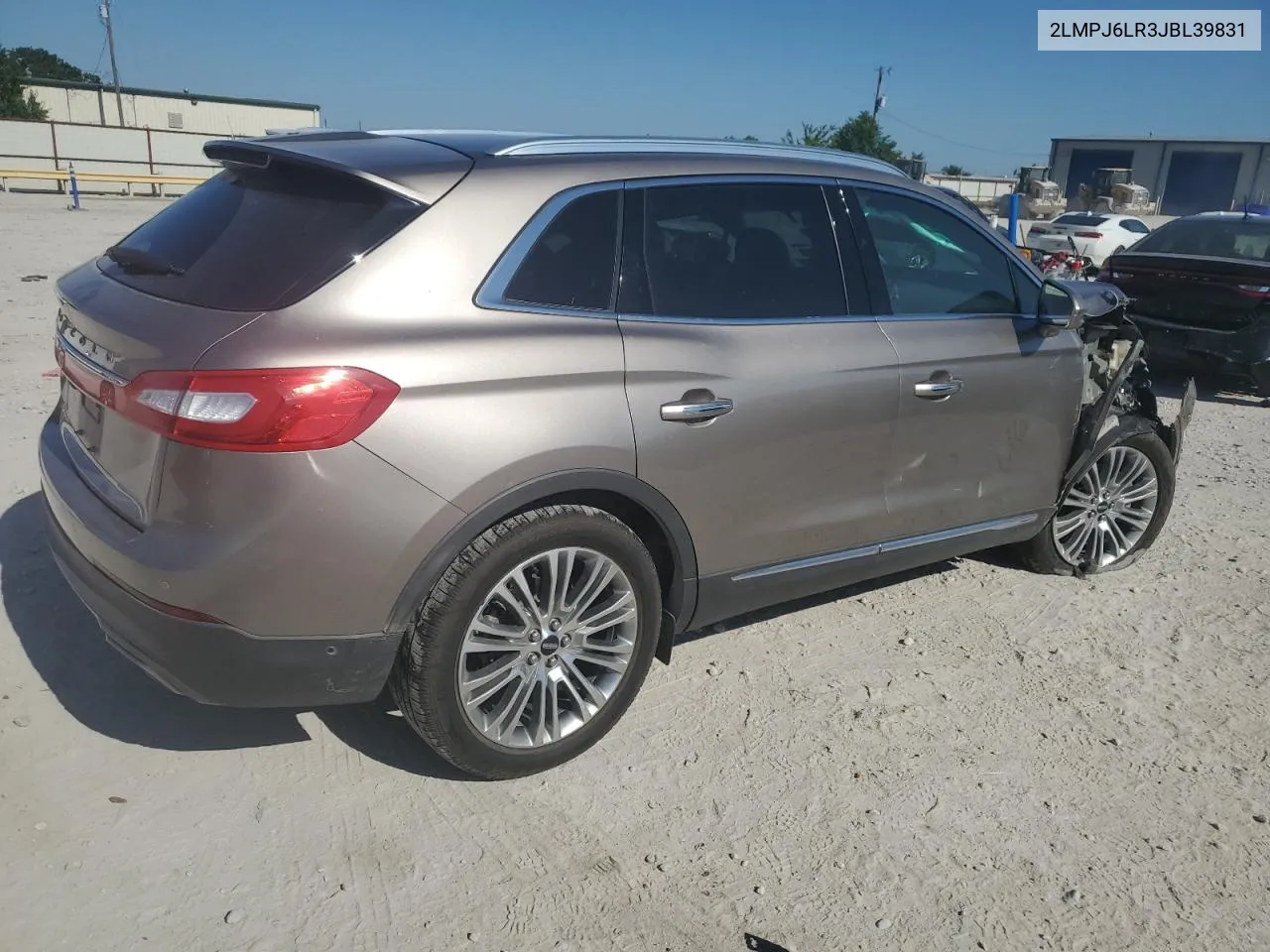 2018 Lincoln Mkx Reserve VIN: 2LMPJ6LR3JBL39831 Lot: 58403644