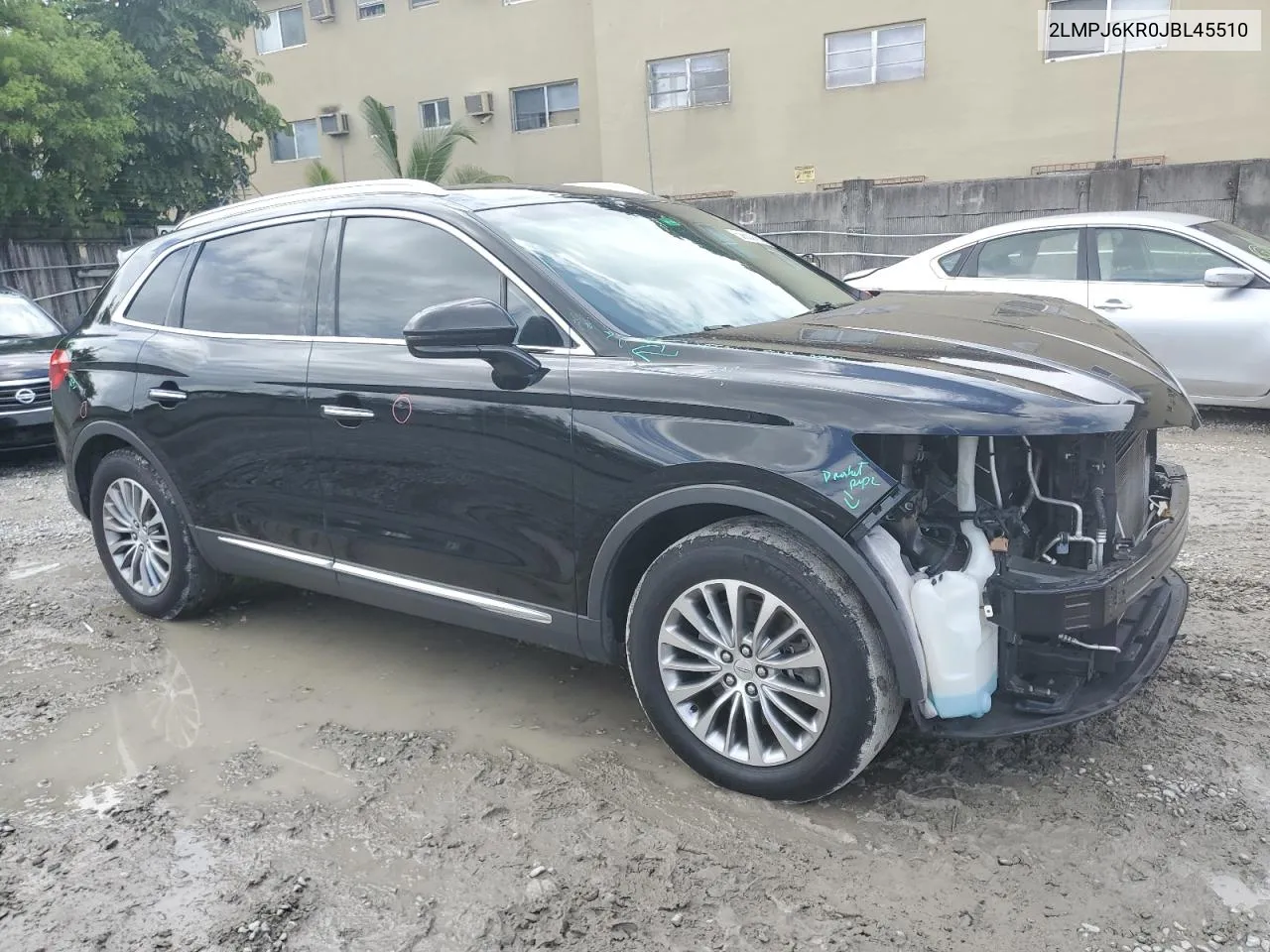 2018 Lincoln Mkx Select VIN: 2LMPJ6KR0JBL45510 Lot: 58602164