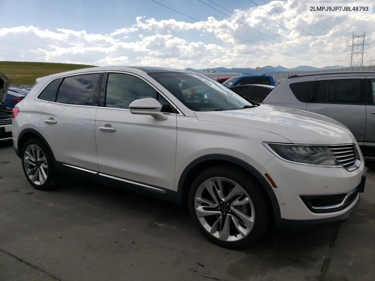 2018 Lincoln Mkx Black Label VIN: 2LMPJ9JP7JBL48793 Lot: 58779404