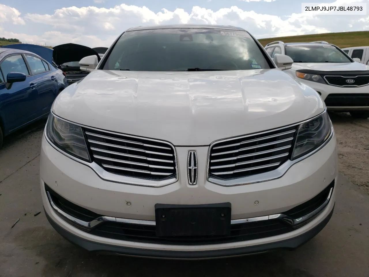 2018 Lincoln Mkx Black Label VIN: 2LMPJ9JP7JBL48793 Lot: 58779404