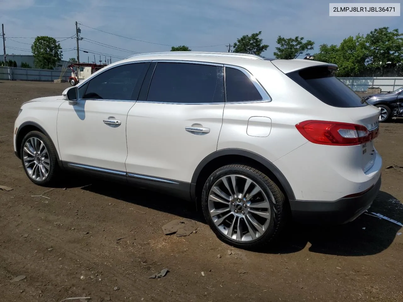 2018 Lincoln Mkx Reserve VIN: 2LMPJ8LR1JBL36471 Lot: 59095644