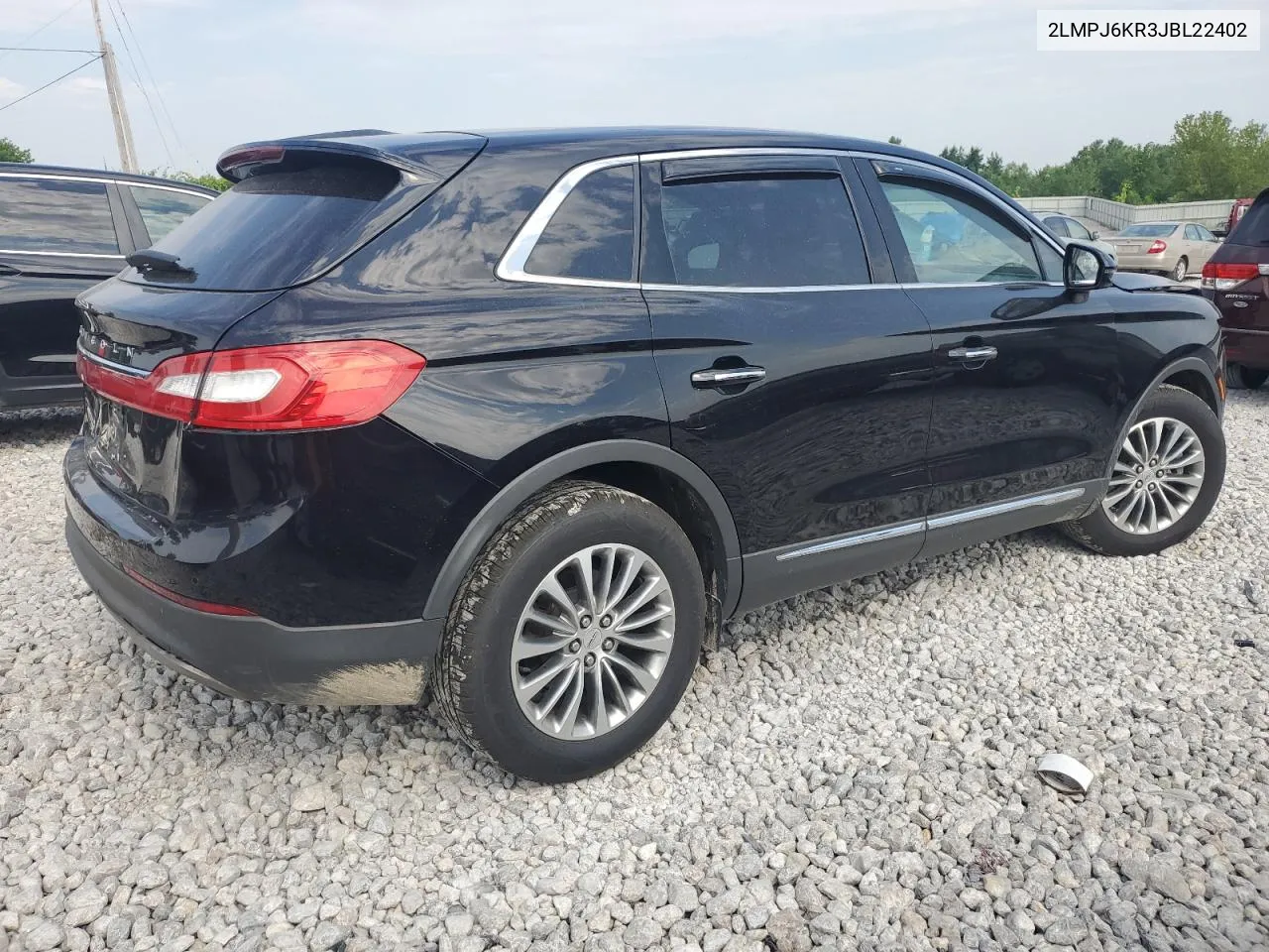 2LMPJ6KR3JBL22402 2018 Lincoln Mkx Select