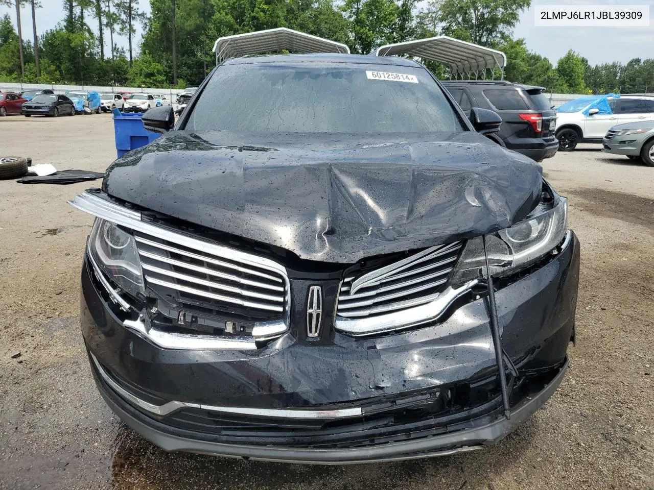 2018 Lincoln Mkx Reserve VIN: 2LMPJ6LR1JBL39309 Lot: 60125814