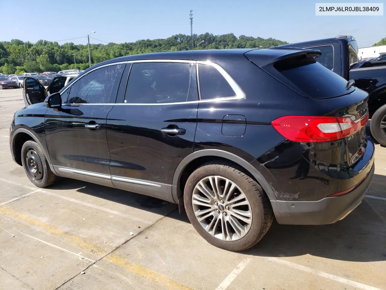 2018 Lincoln Mkx Reserve VIN: 2LMPJ6LR0JBL38409 Lot: 60826564