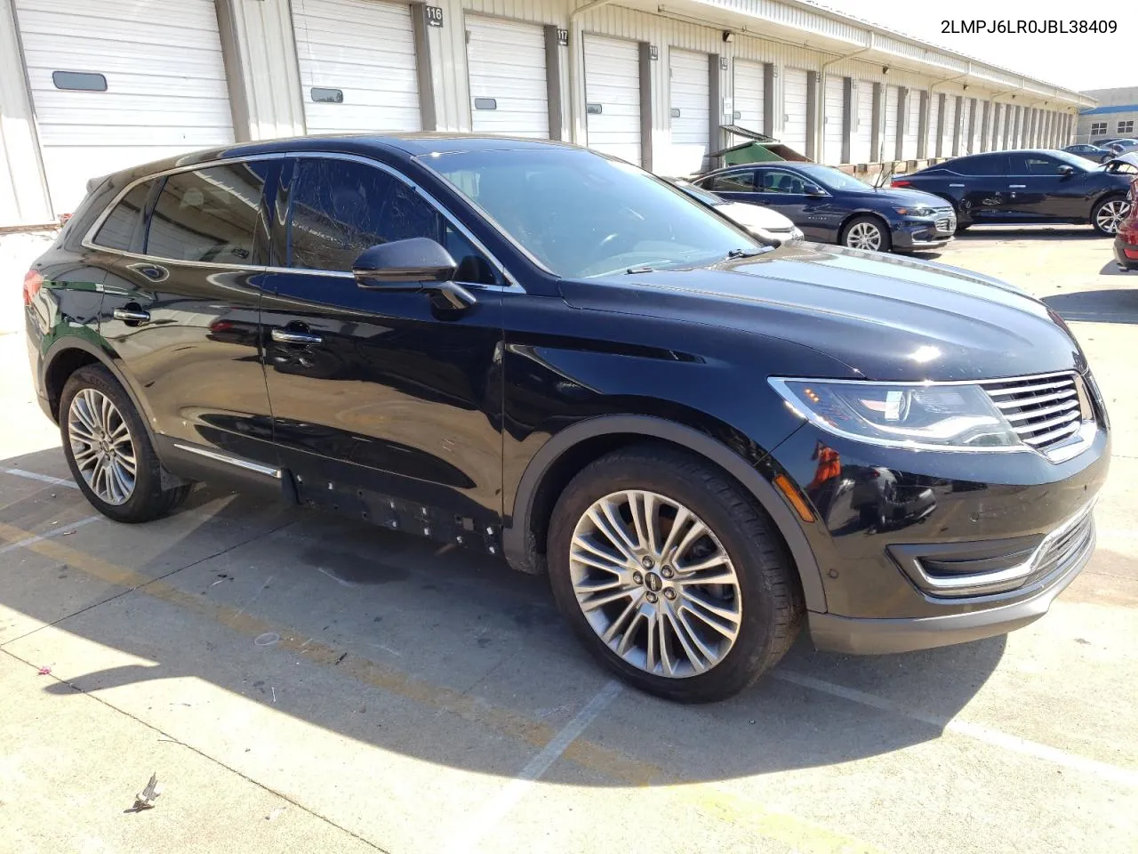 2LMPJ6LR0JBL38409 2018 Lincoln Mkx Reserve