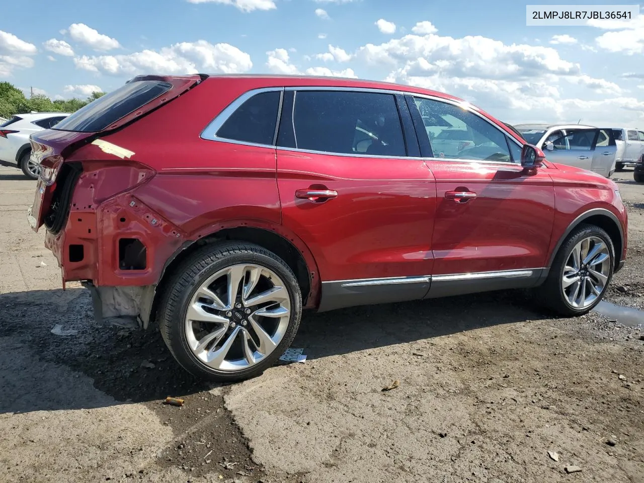 2LMPJ8LR7JBL36541 2018 Lincoln Mkx Reserve