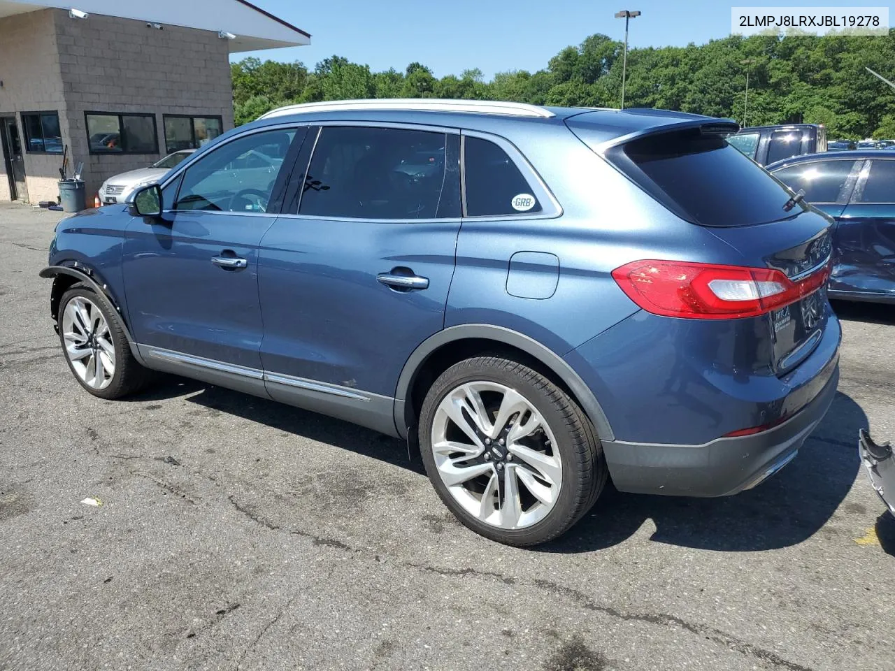 2LMPJ8LRXJBL19278 2018 Lincoln Mkx Reserve