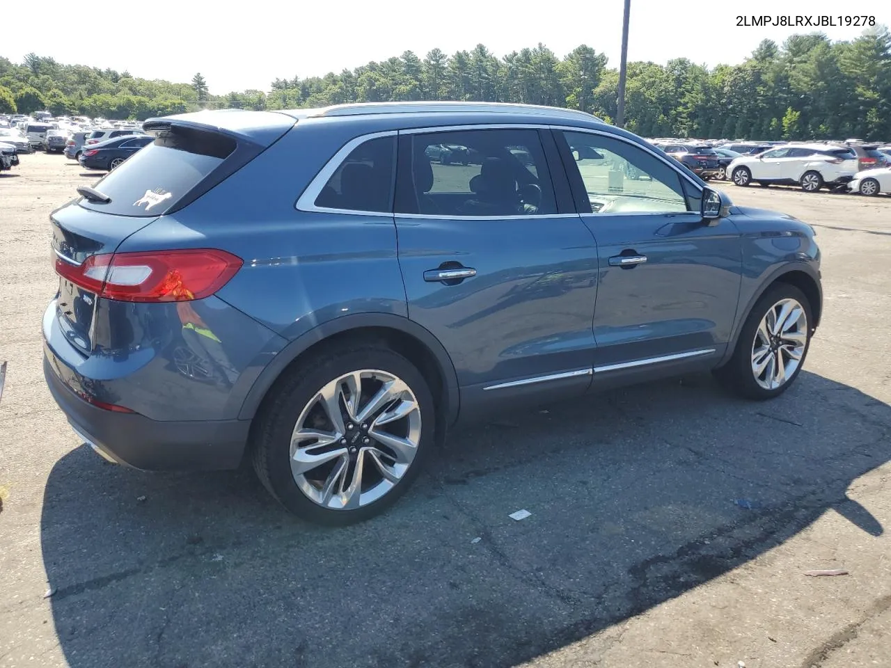 2018 Lincoln Mkx Reserve VIN: 2LMPJ8LRXJBL19278 Lot: 60977664