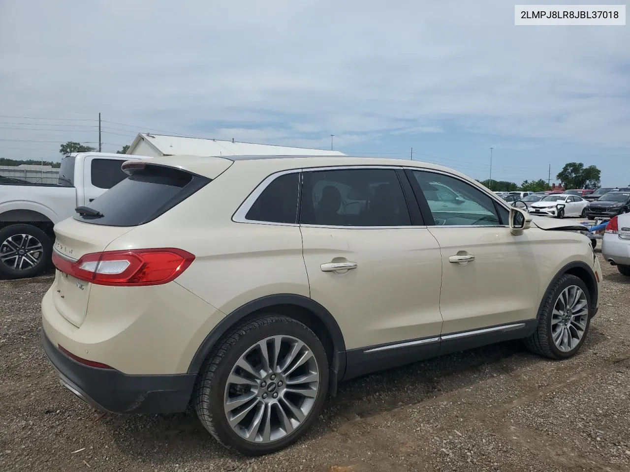 2018 Lincoln Mkx Reserve VIN: 2LMPJ8LR8JBL37018 Lot: 62136844