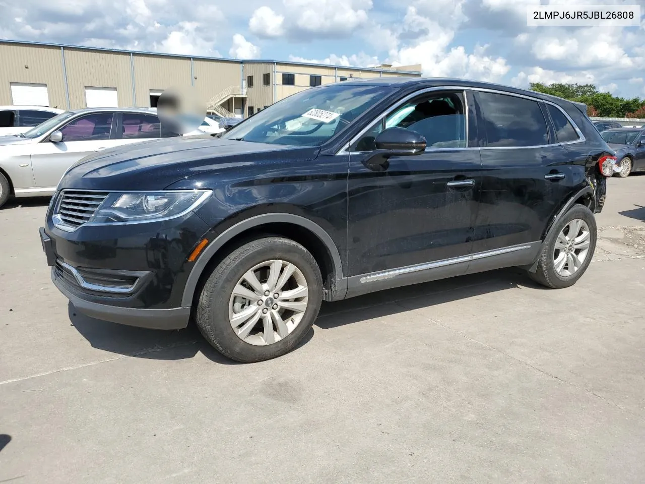 2018 Lincoln Mkx Premiere VIN: 2LMPJ6JR5JBL26808 Lot: 62805274