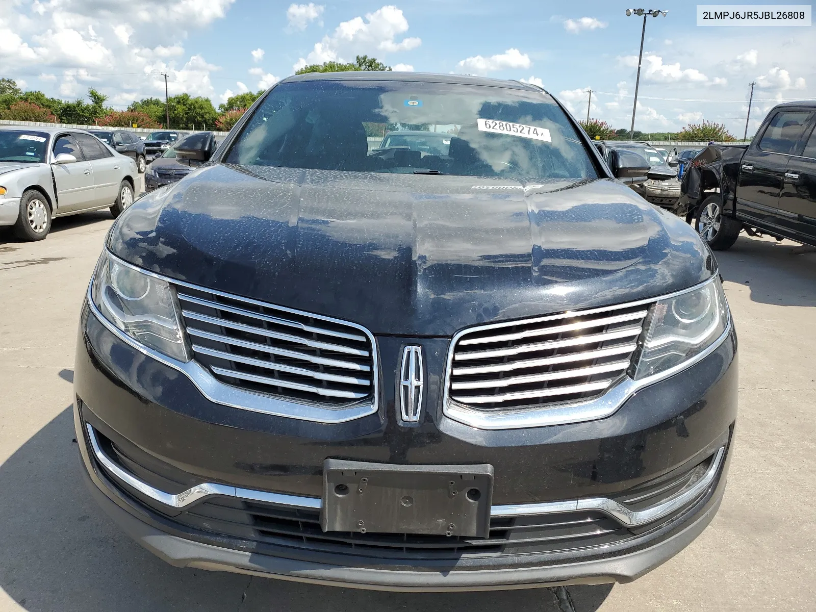 2018 Lincoln Mkx Premiere VIN: 2LMPJ6JR5JBL26808 Lot: 62805274