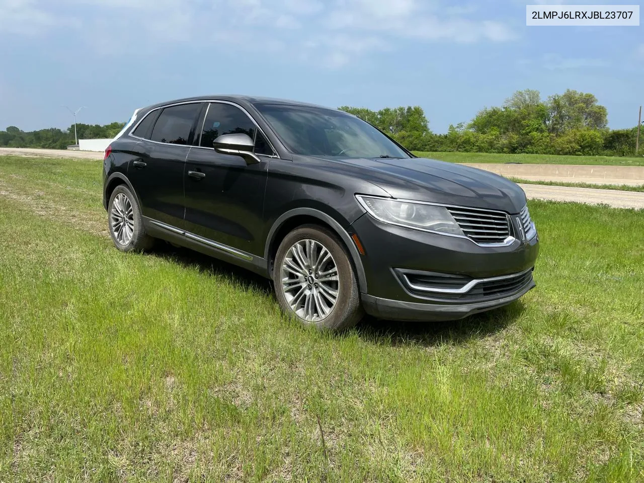 2018 Lincoln Mkx Reserve VIN: 2LMPJ6LRXJBL23707 Lot: 63344694