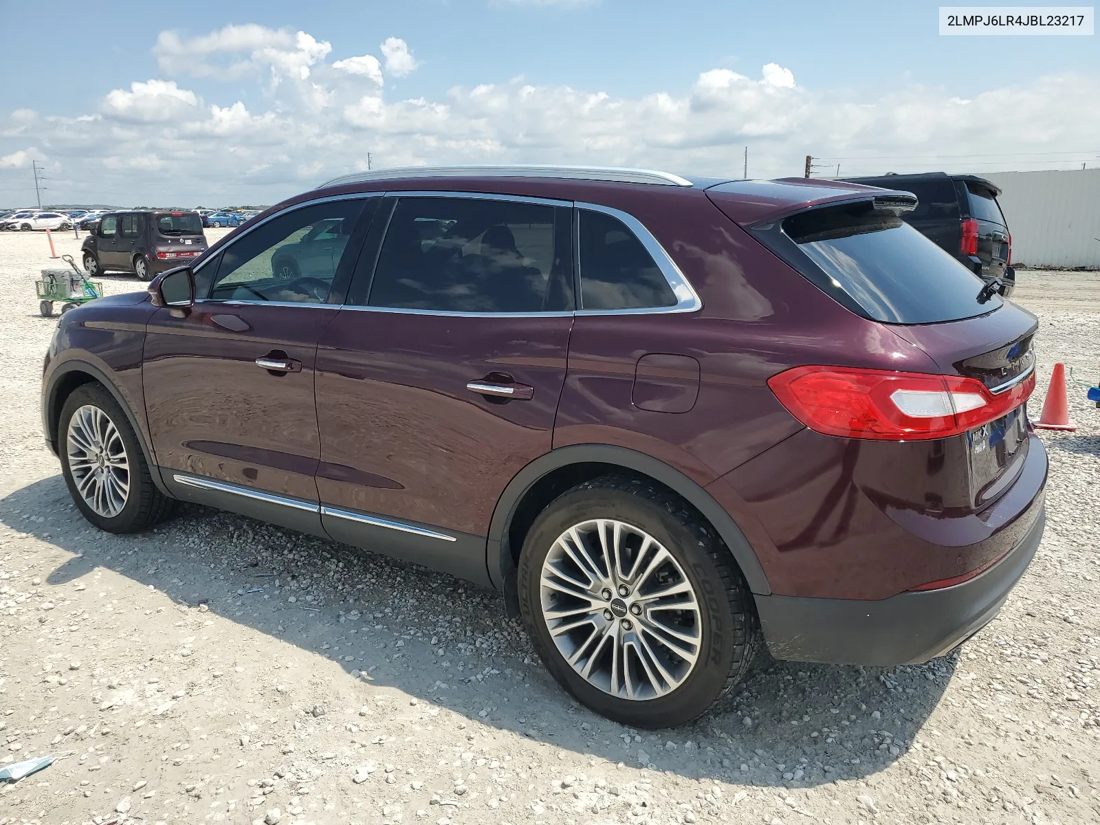 2LMPJ6LR4JBL23217 2018 Lincoln Mkx Reserve