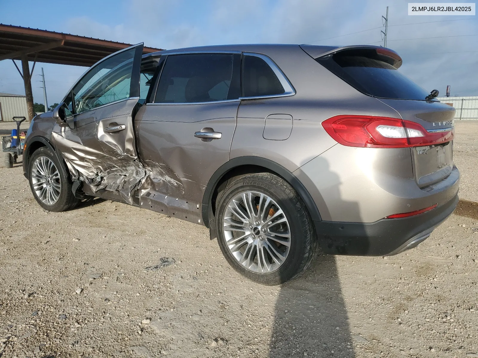 2LMPJ6LR2JBL42025 2018 Lincoln Mkx Reserve