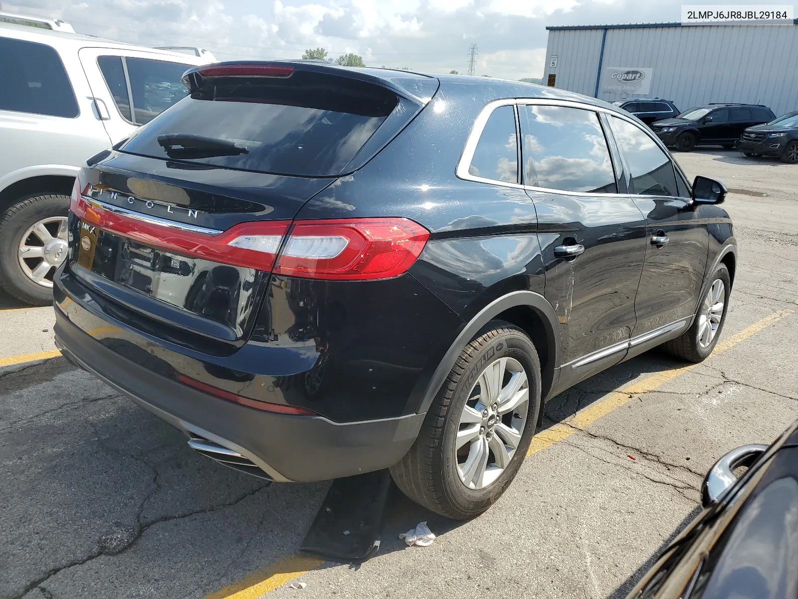 2LMPJ6JR8JBL29184 2018 Lincoln Mkx Premiere