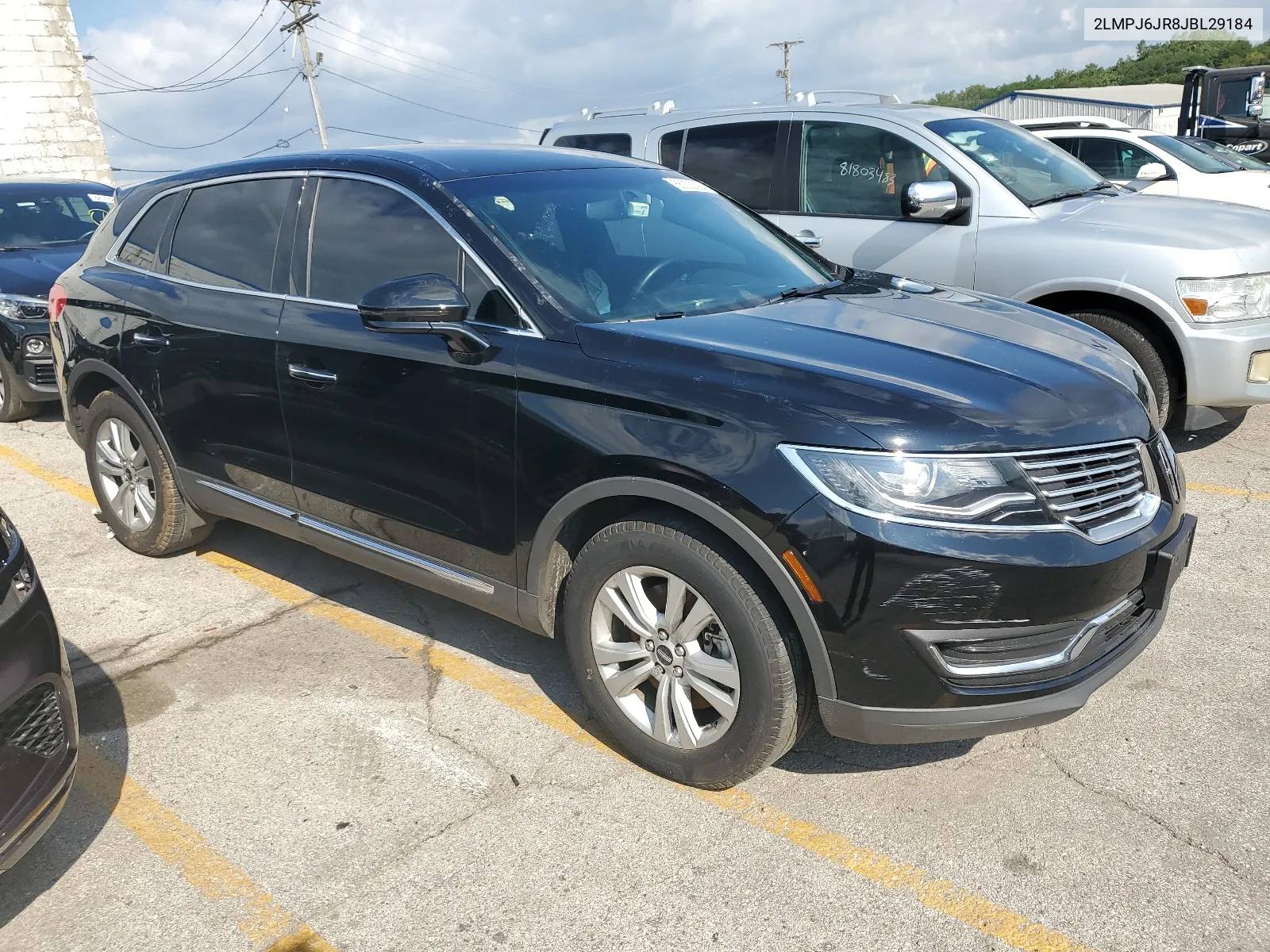 2018 Lincoln Mkx Premiere VIN: 2LMPJ6JR8JBL29184 Lot: 66233394