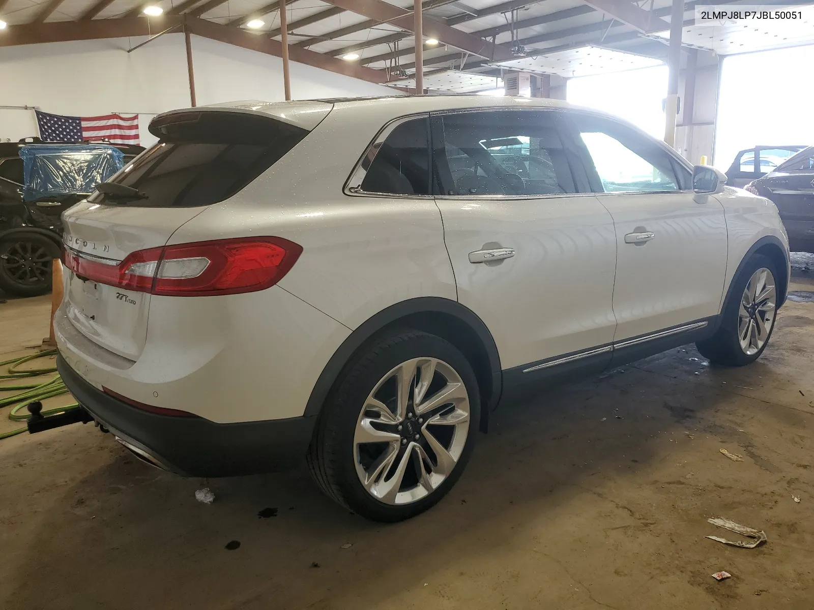 2018 Lincoln Mkx Reserve VIN: 2LMPJ8LP7JBL50051 Lot: 67315004