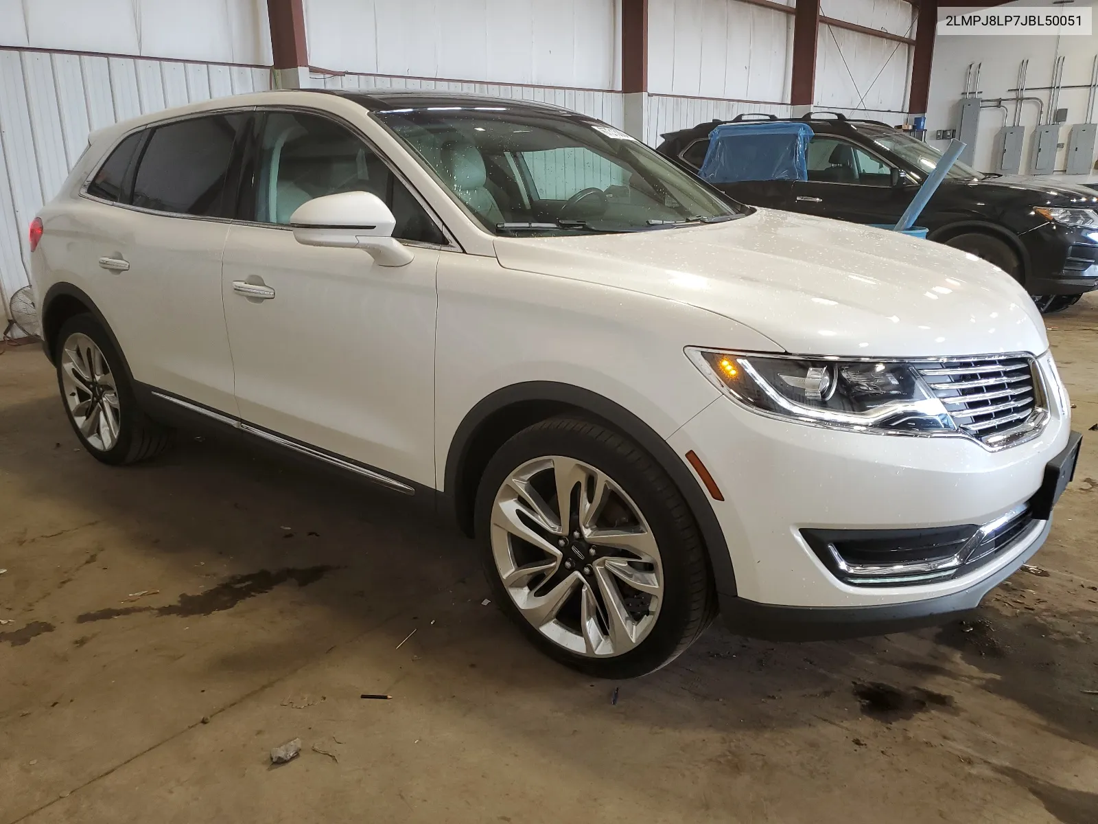 2LMPJ8LP7JBL50051 2018 Lincoln Mkx Reserve