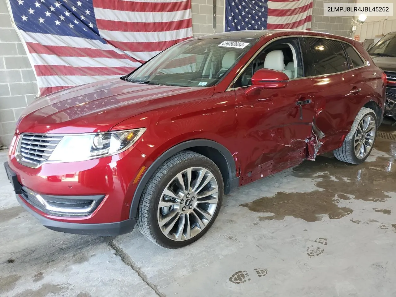 2LMPJ8LR4JBL45262 2018 Lincoln Mkx Reserve