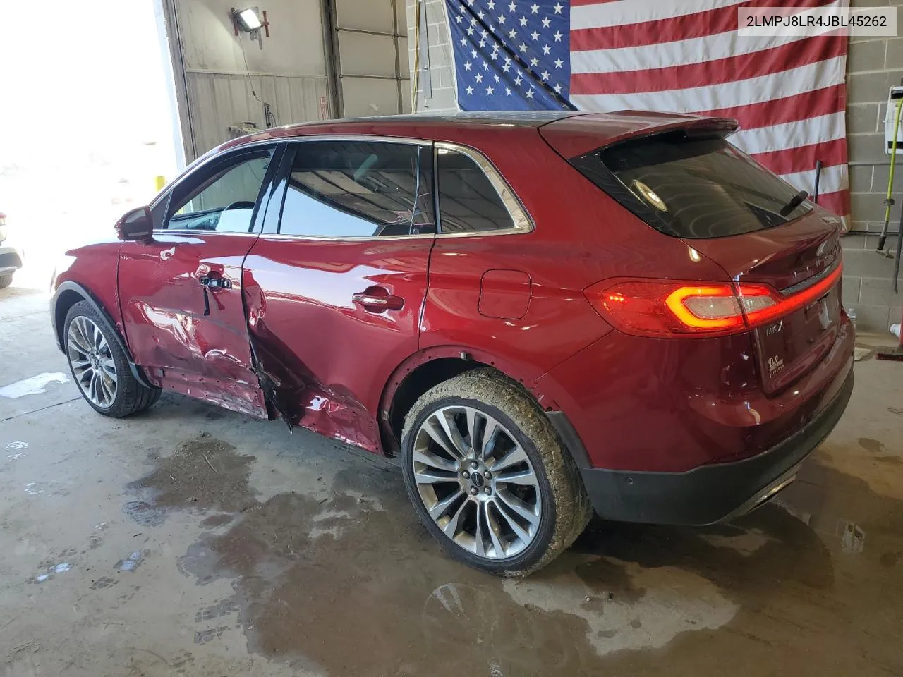 2LMPJ8LR4JBL45262 2018 Lincoln Mkx Reserve