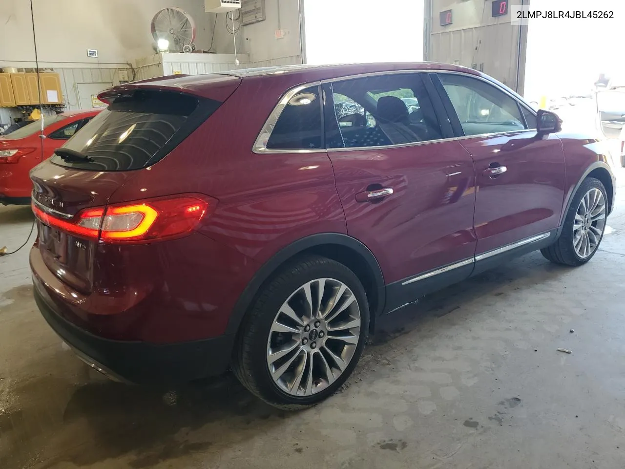 2LMPJ8LR4JBL45262 2018 Lincoln Mkx Reserve