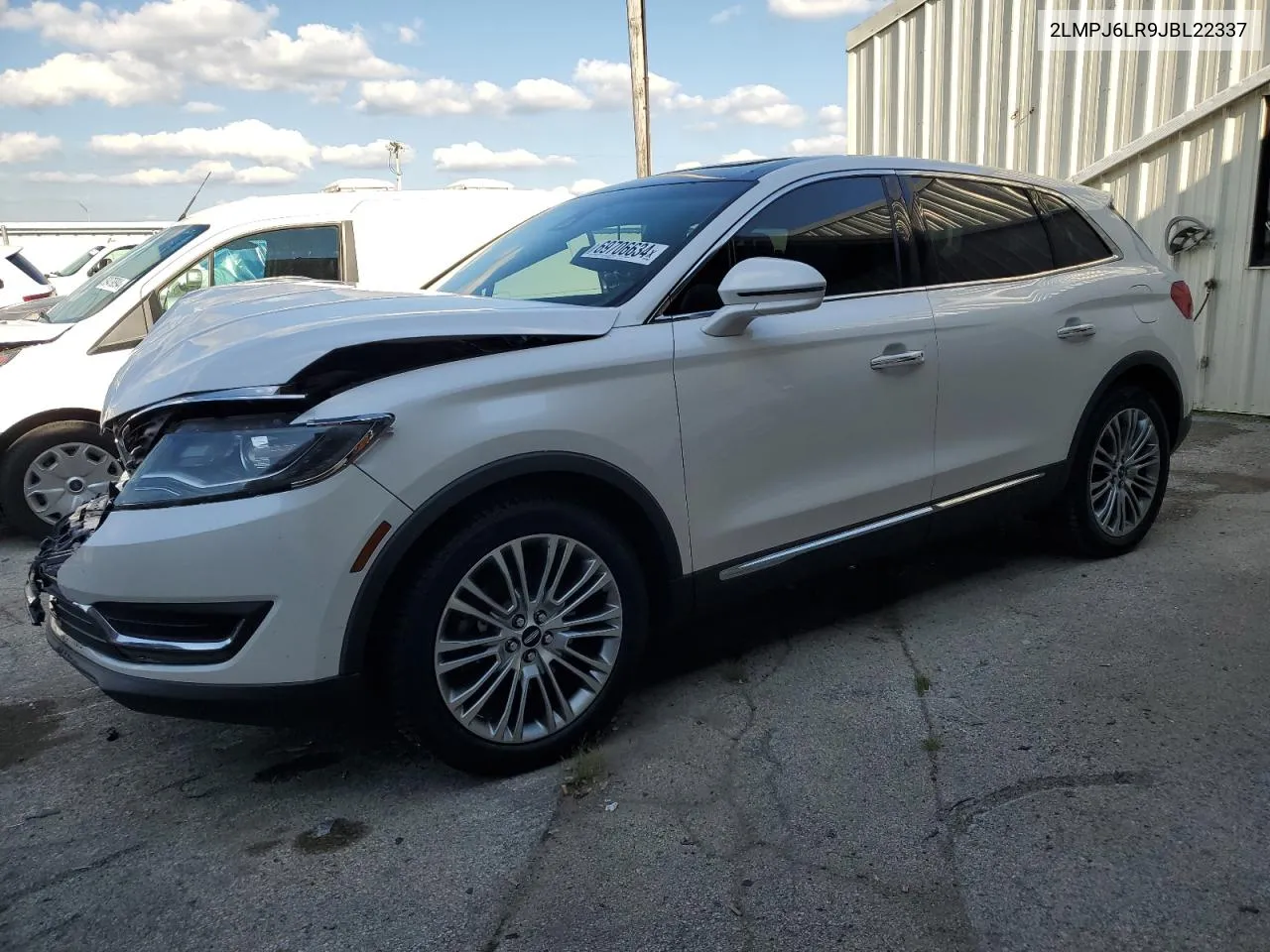 2LMPJ6LR9JBL22337 2018 Lincoln Mkx Reserve