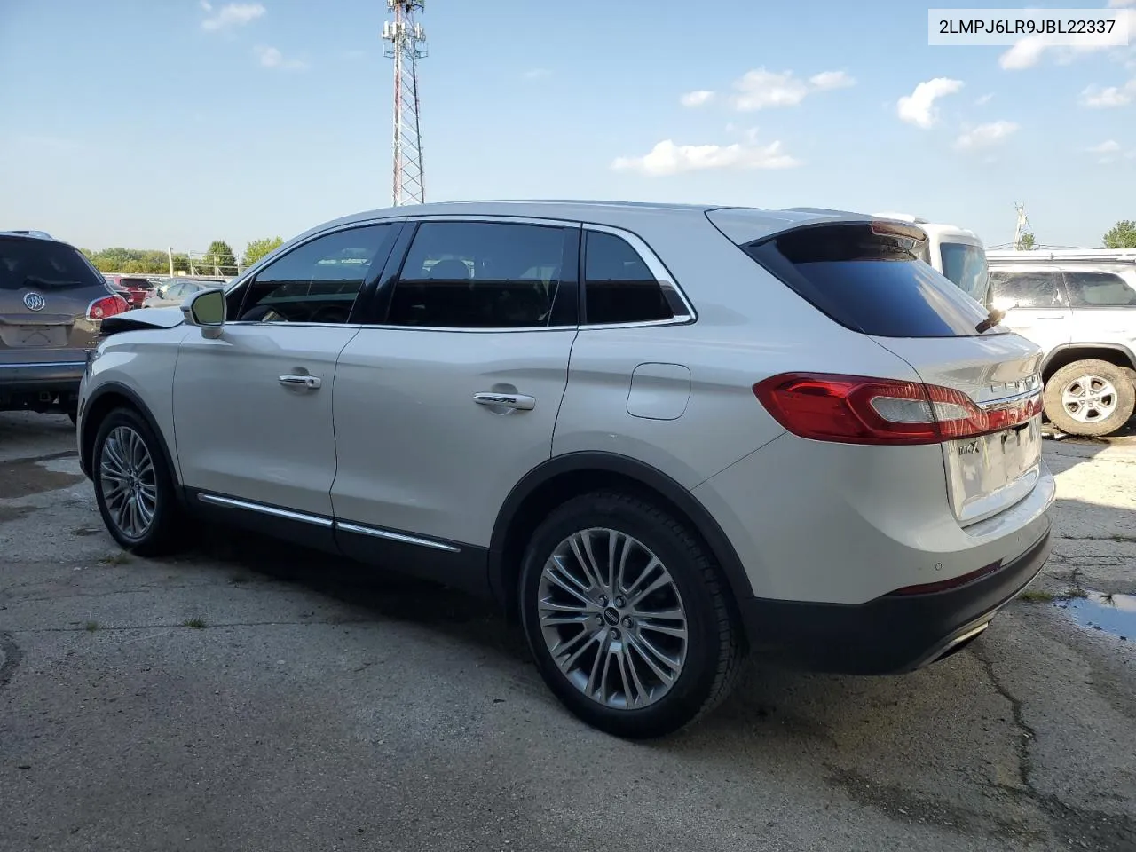 2018 Lincoln Mkx Reserve VIN: 2LMPJ6LR9JBL22337 Lot: 69706634