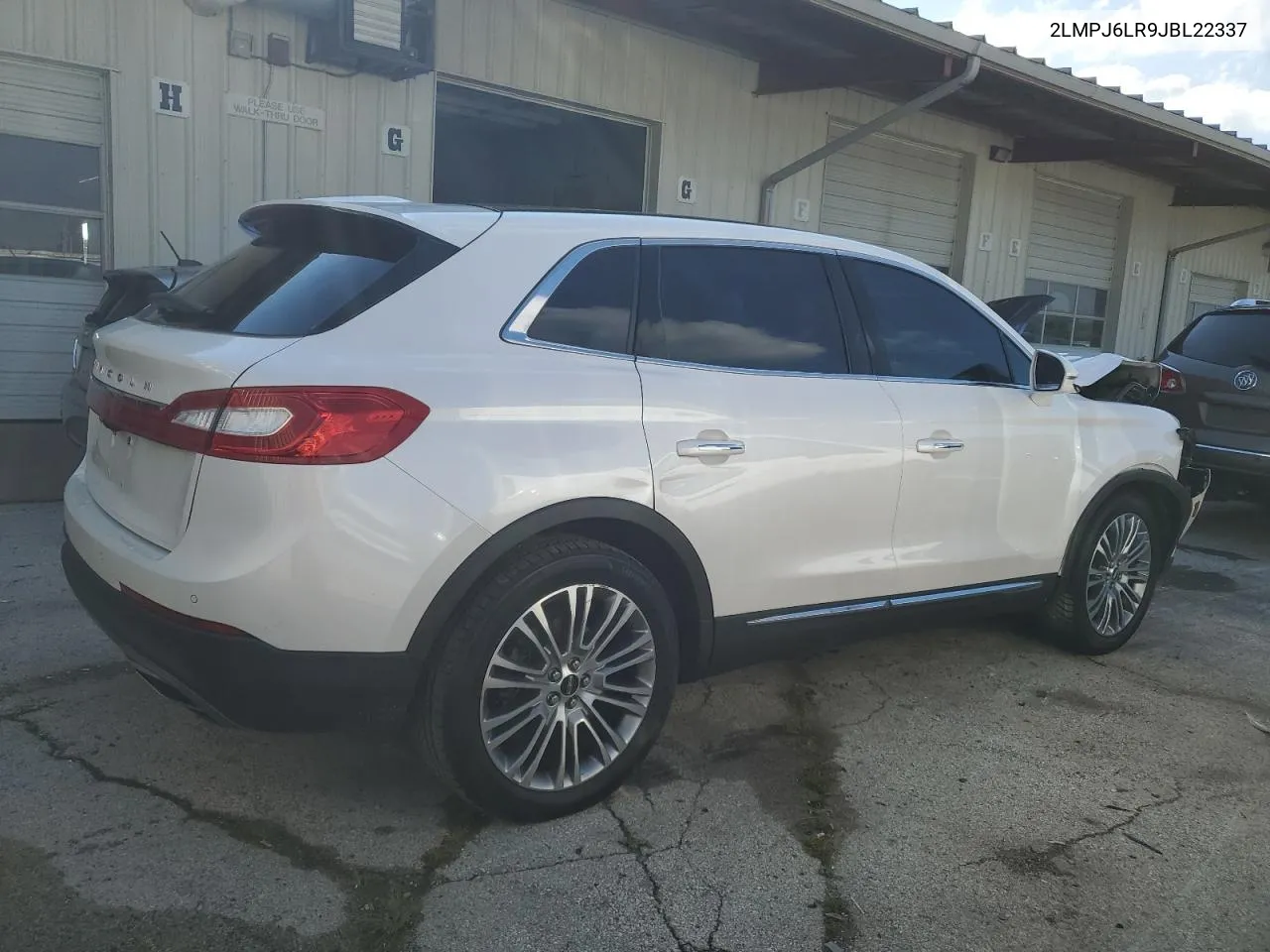 2018 Lincoln Mkx Reserve VIN: 2LMPJ6LR9JBL22337 Lot: 69706634