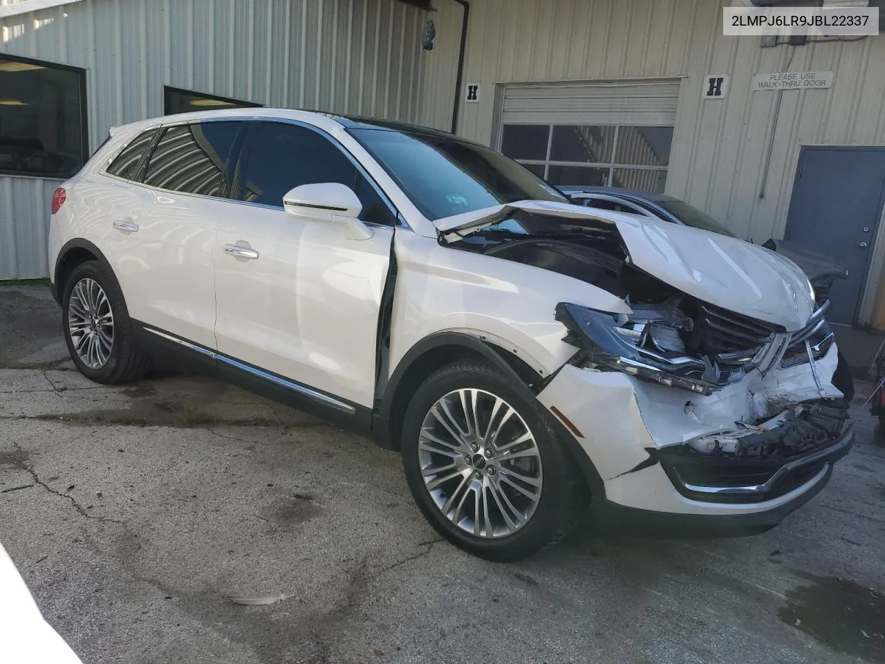 2018 Lincoln Mkx Reserve VIN: 2LMPJ6LR9JBL22337 Lot: 69706634