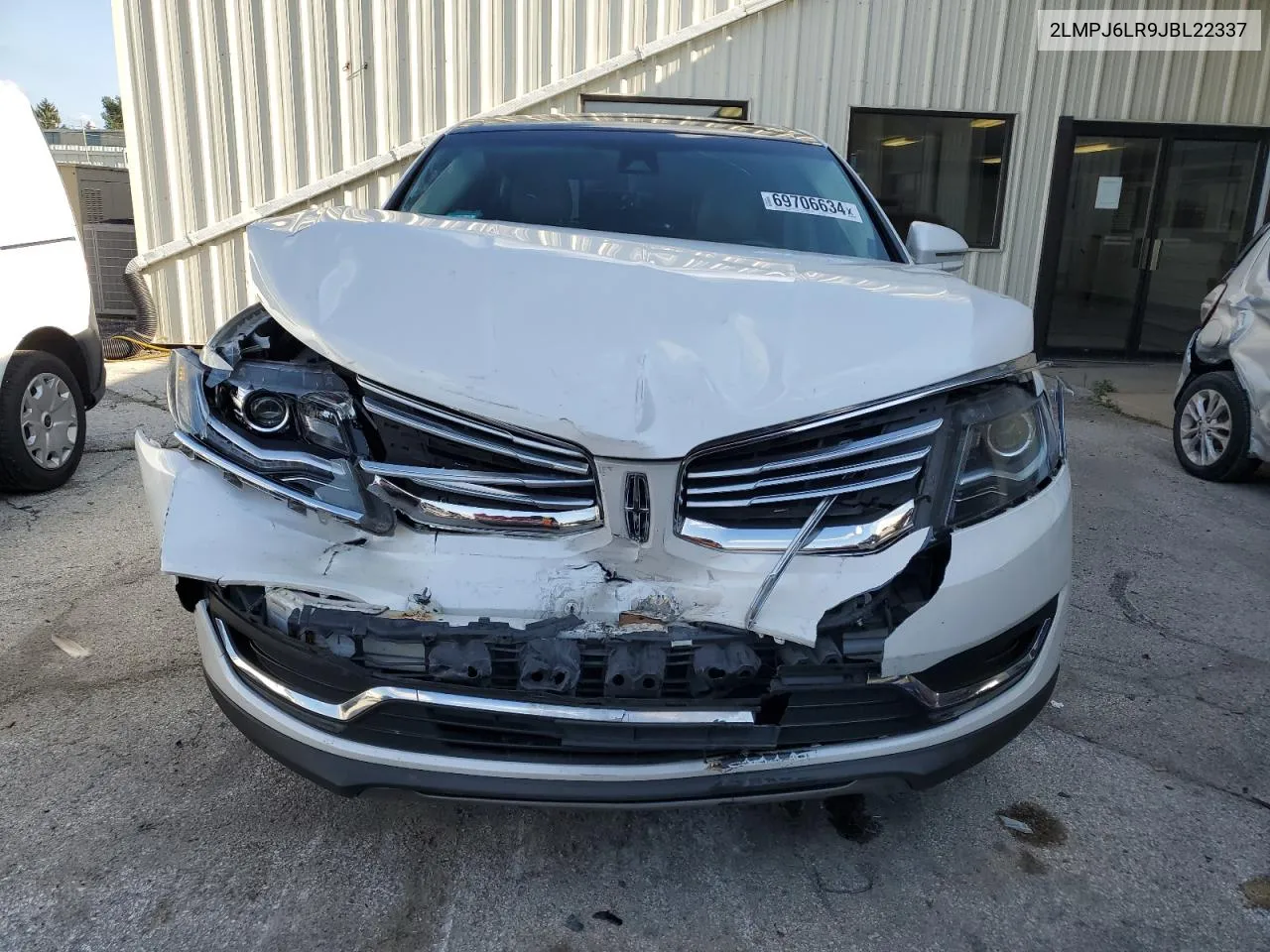 2LMPJ6LR9JBL22337 2018 Lincoln Mkx Reserve