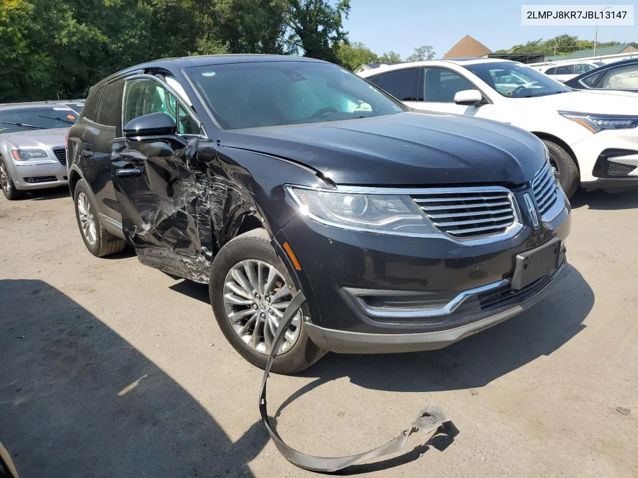 2018 Lincoln Mkx Select VIN: 2LMPJ8KR7JBL13147 Lot: 69709994