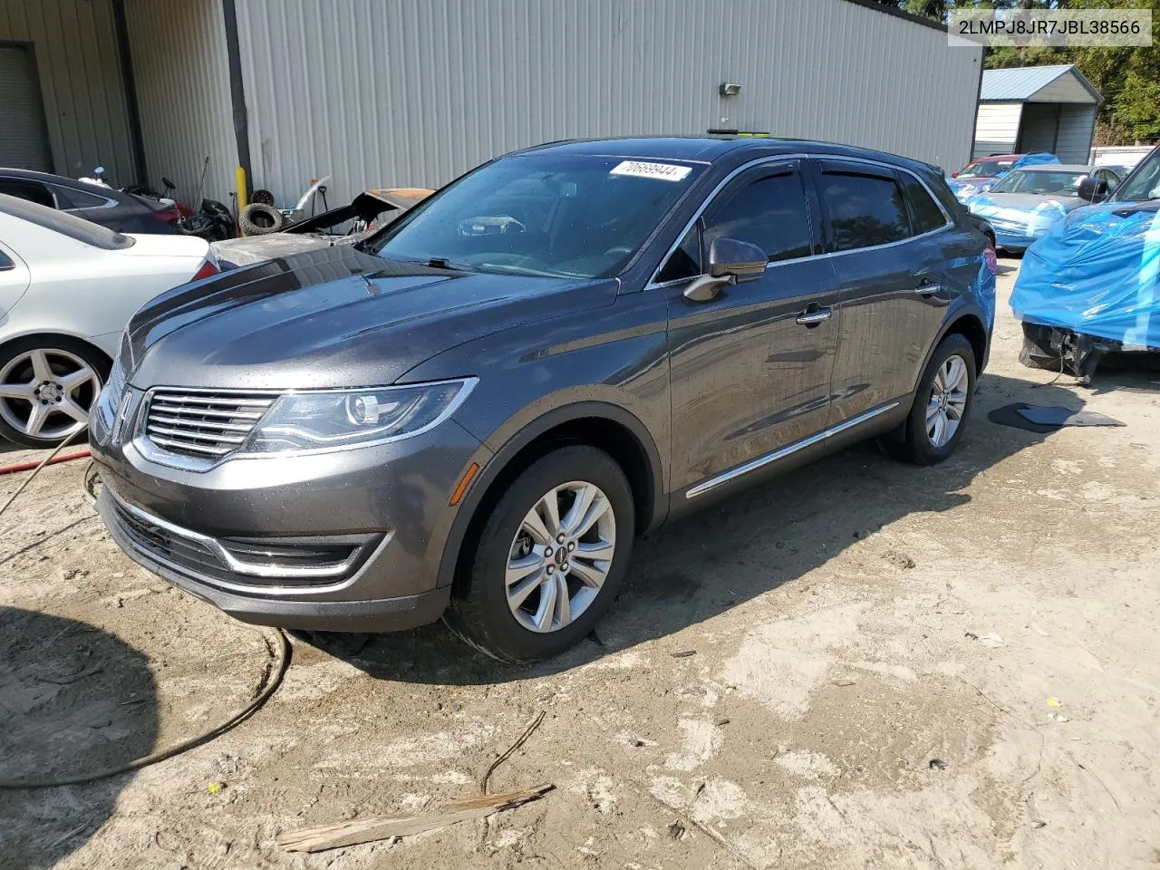 2018 Lincoln Mkx Premiere VIN: 2LMPJ8JR7JBL38566 Lot: 70669944