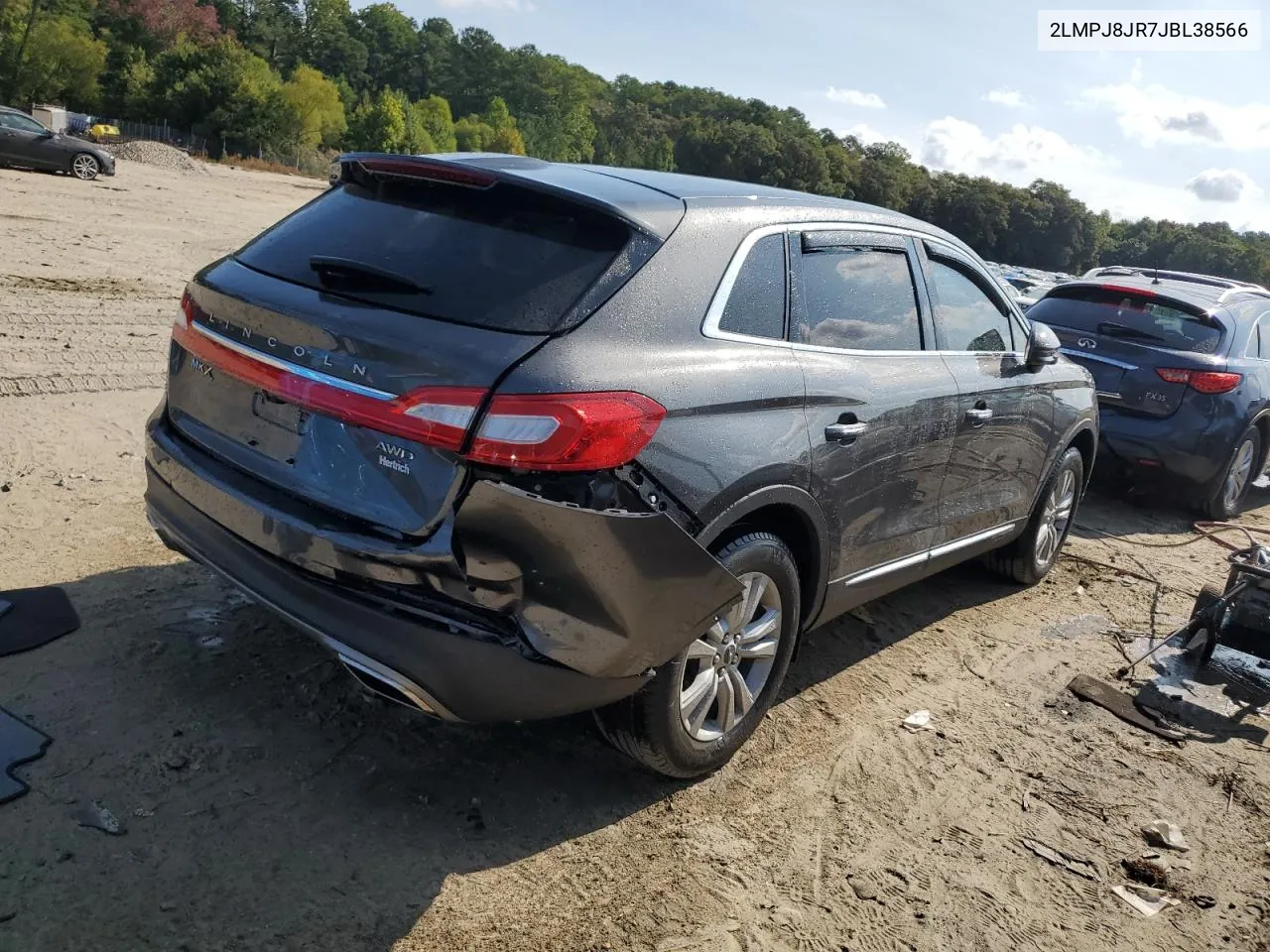 2018 Lincoln Mkx Premiere VIN: 2LMPJ8JR7JBL38566 Lot: 70669944