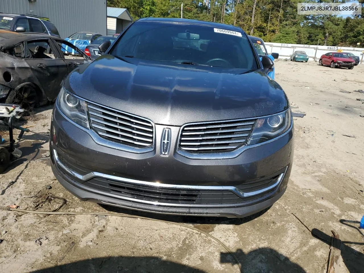 2018 Lincoln Mkx Premiere VIN: 2LMPJ8JR7JBL38566 Lot: 70669944