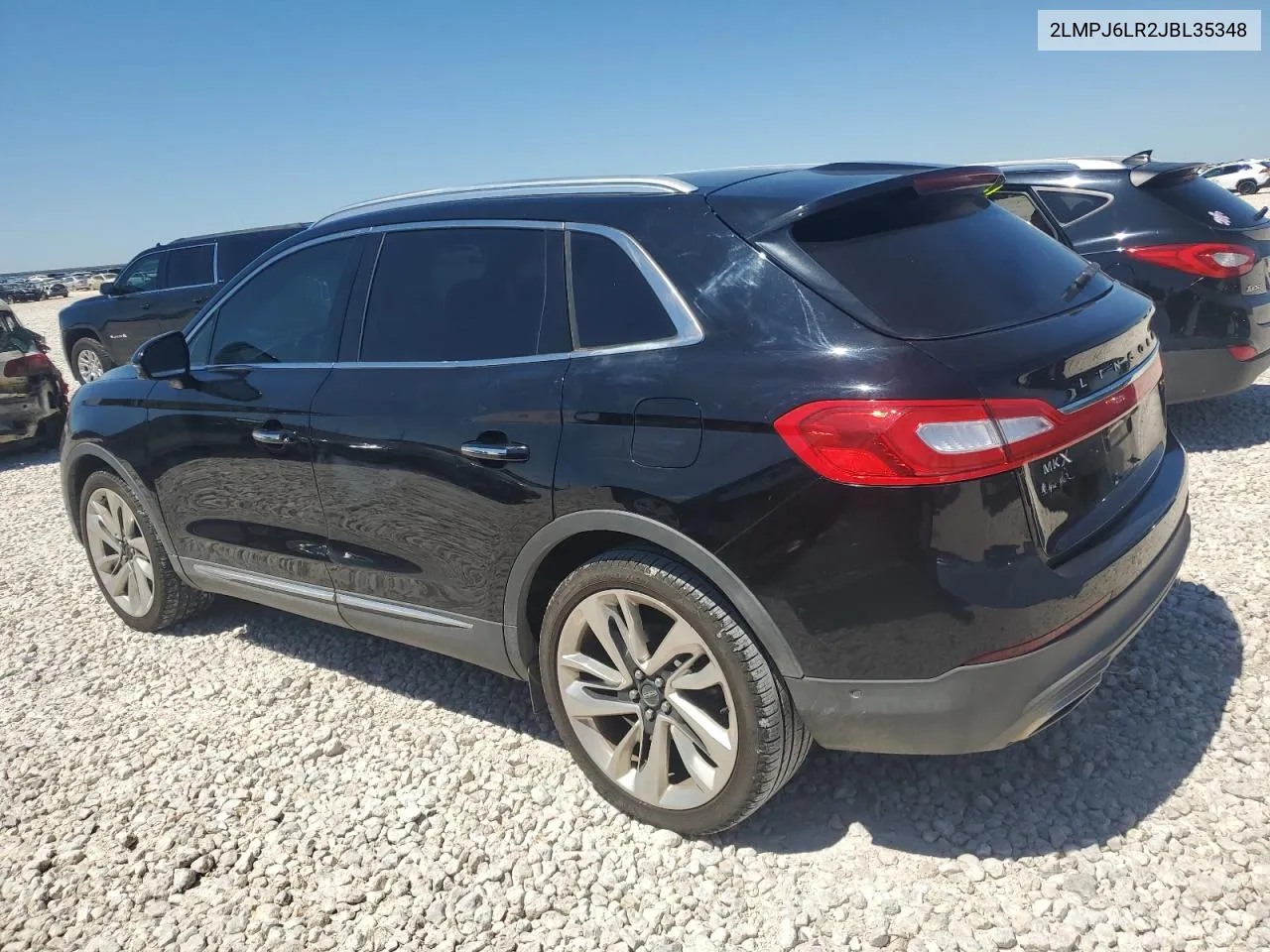 2LMPJ6LR2JBL35348 2018 Lincoln Mkx Reserve