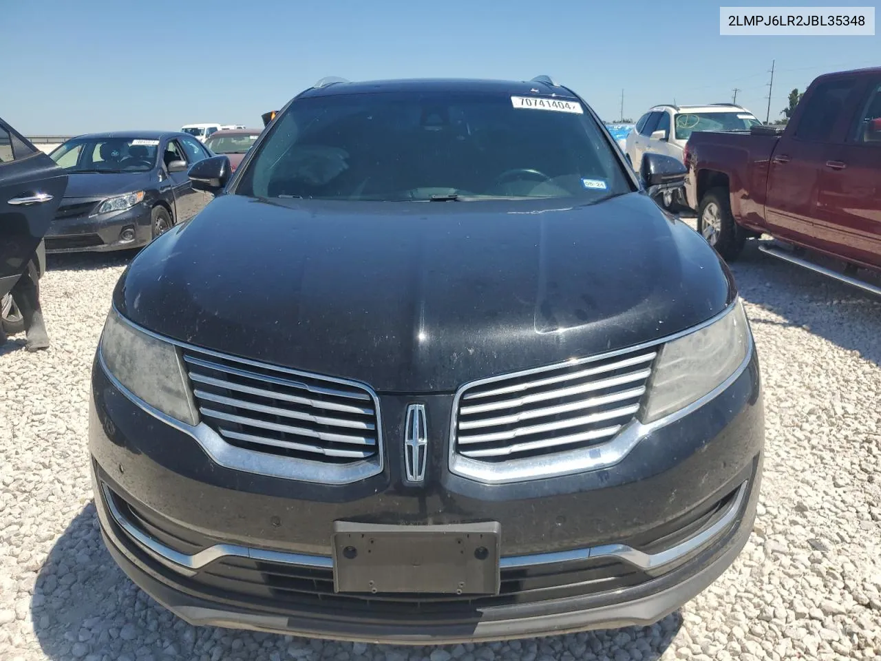 2LMPJ6LR2JBL35348 2018 Lincoln Mkx Reserve