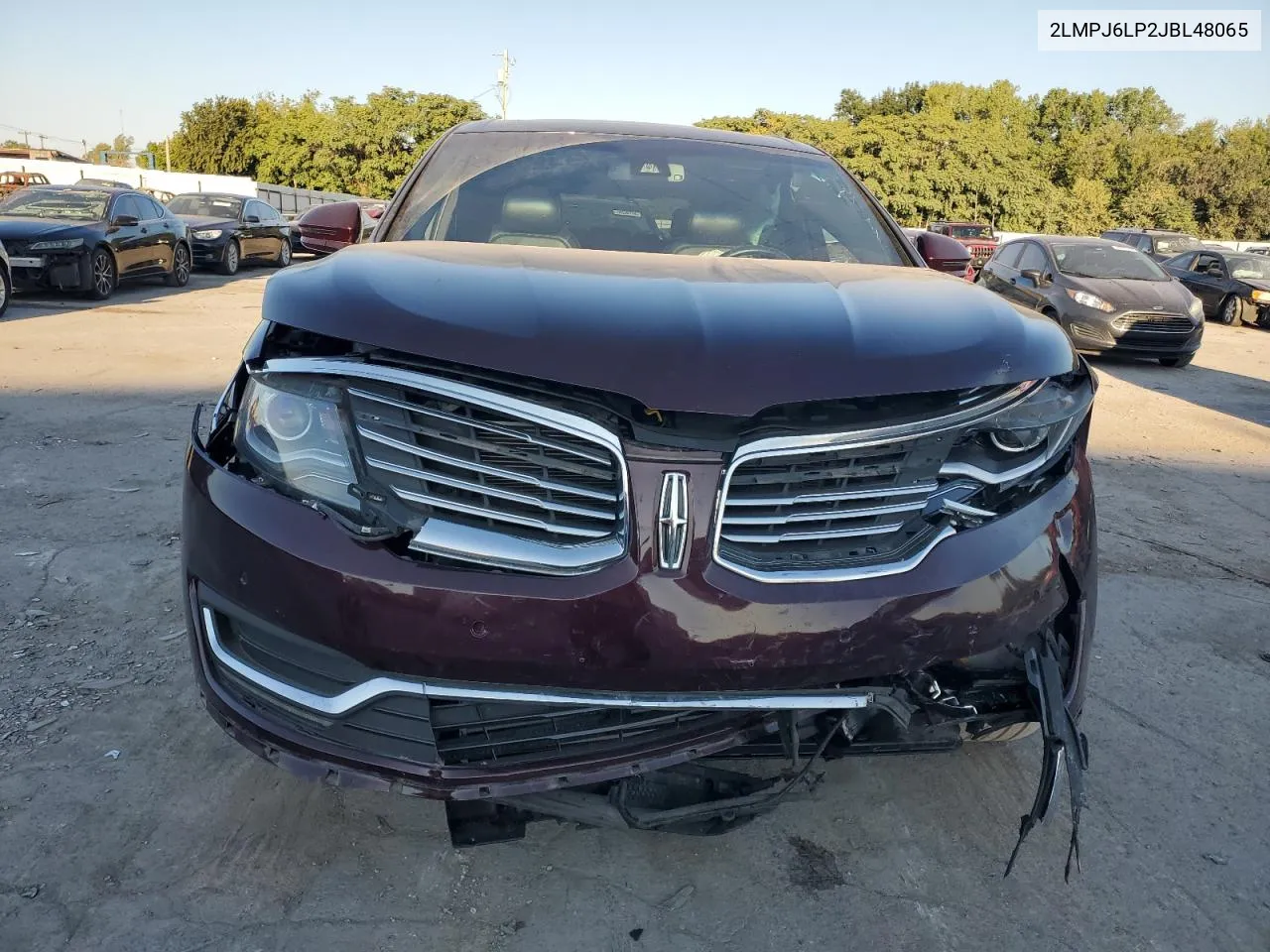 2LMPJ6LP2JBL48065 2018 Lincoln Mkx Reserve