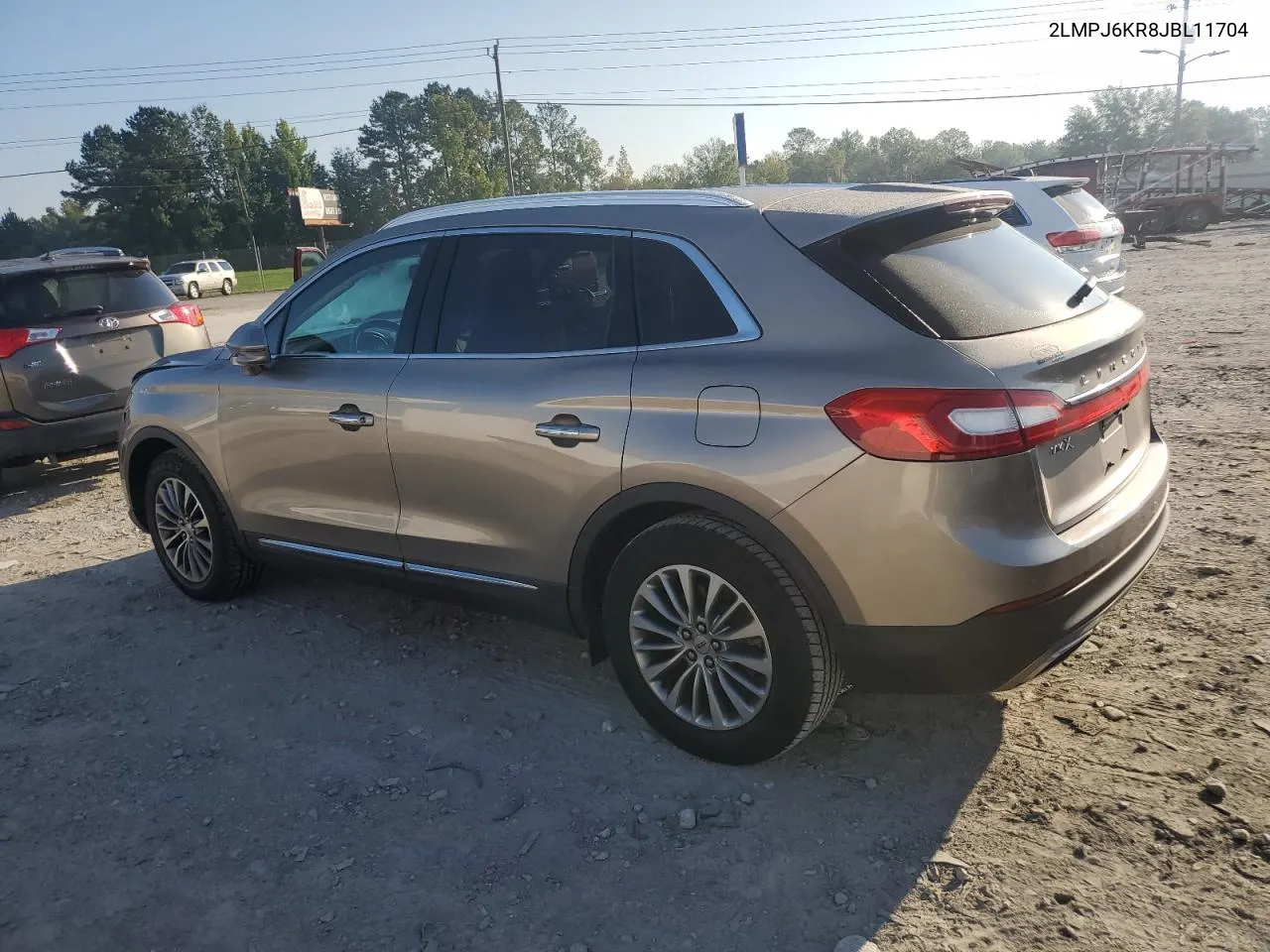 2LMPJ6KR8JBL11704 2018 Lincoln Mkx Select